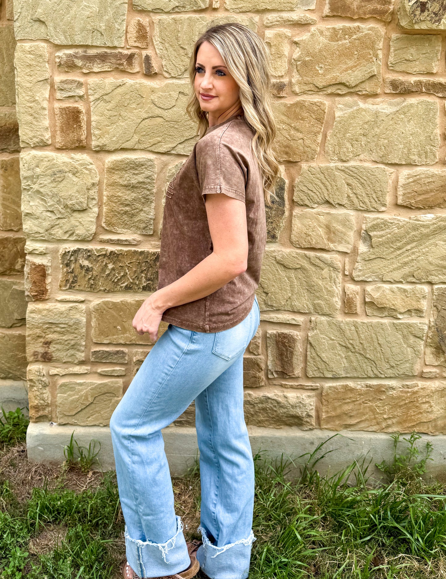 Rope Boot Stitch Top