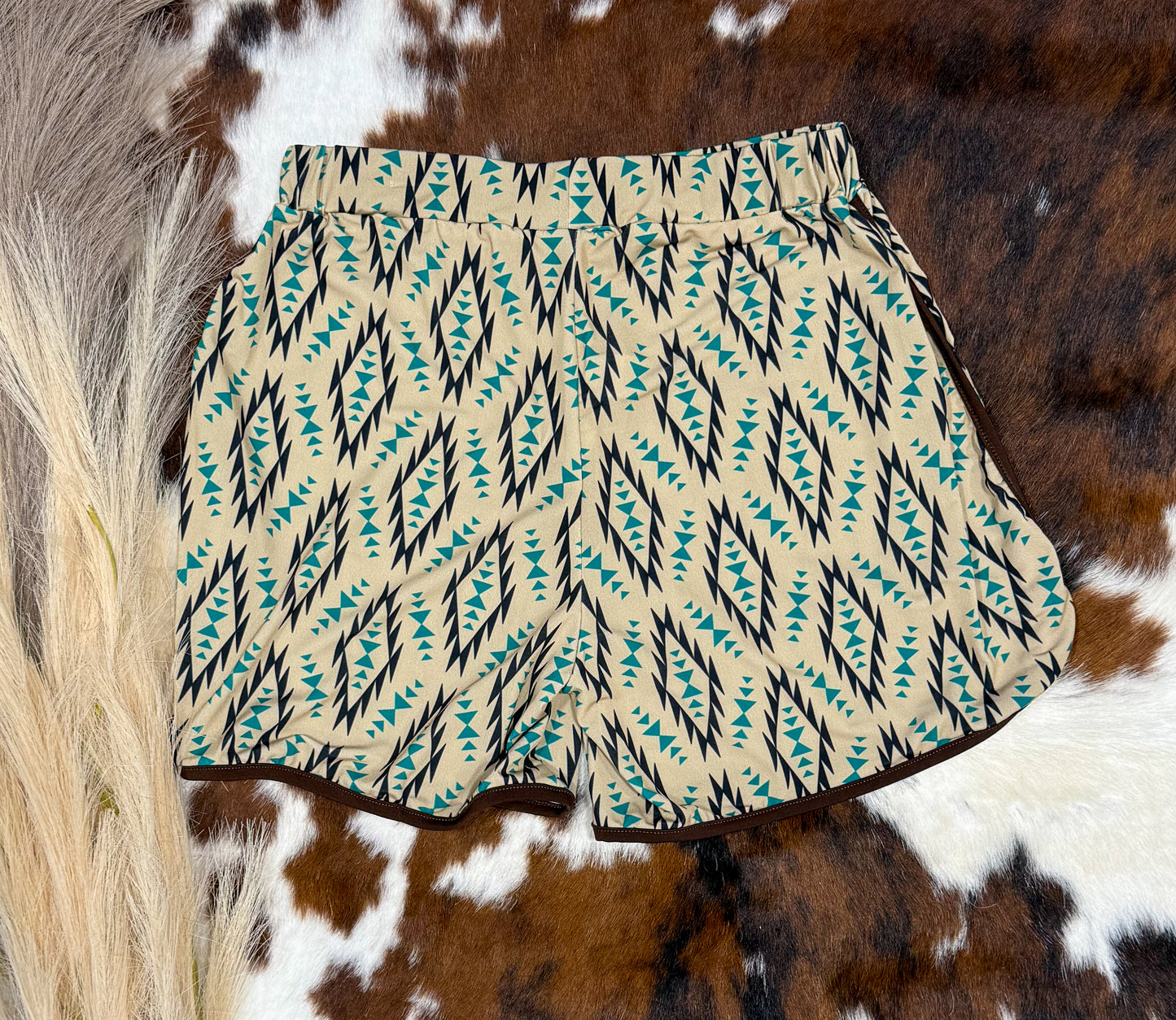 Ranchy Aztec Lounge Shorts