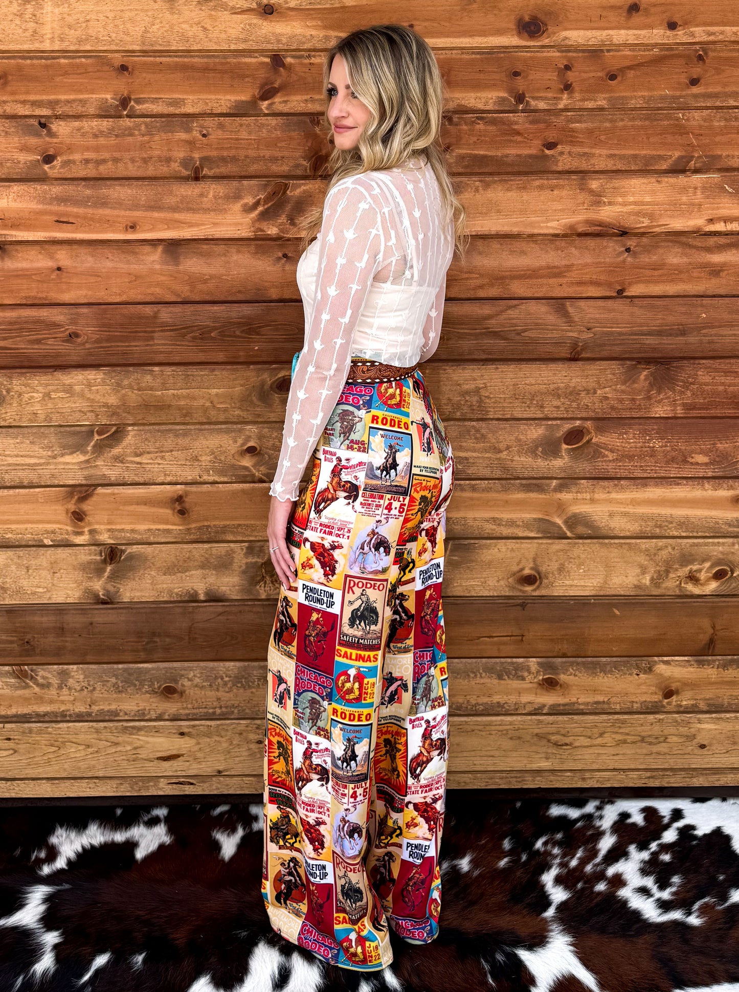 Rodeo Collage Pants