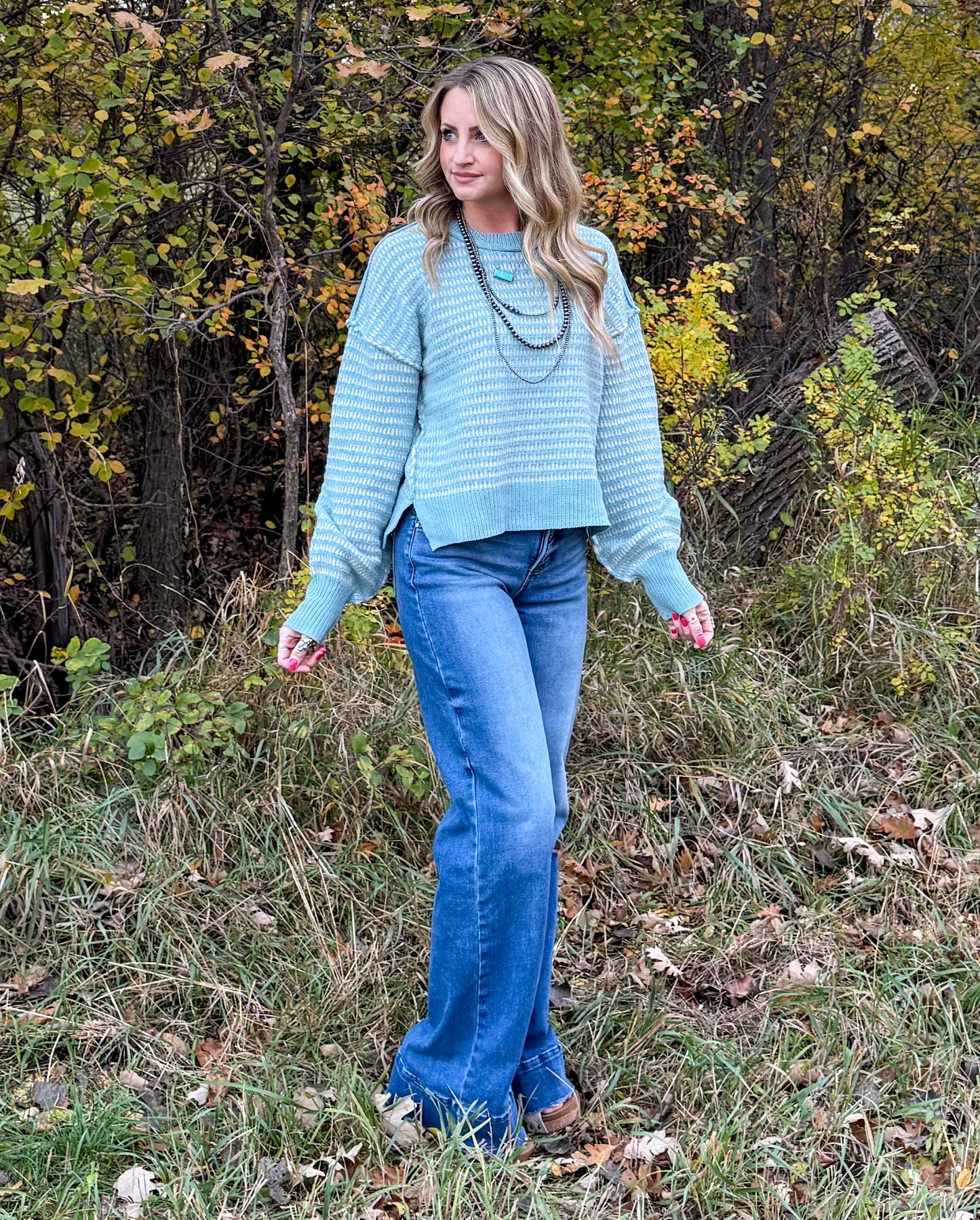 The Tess Sweater *Sage