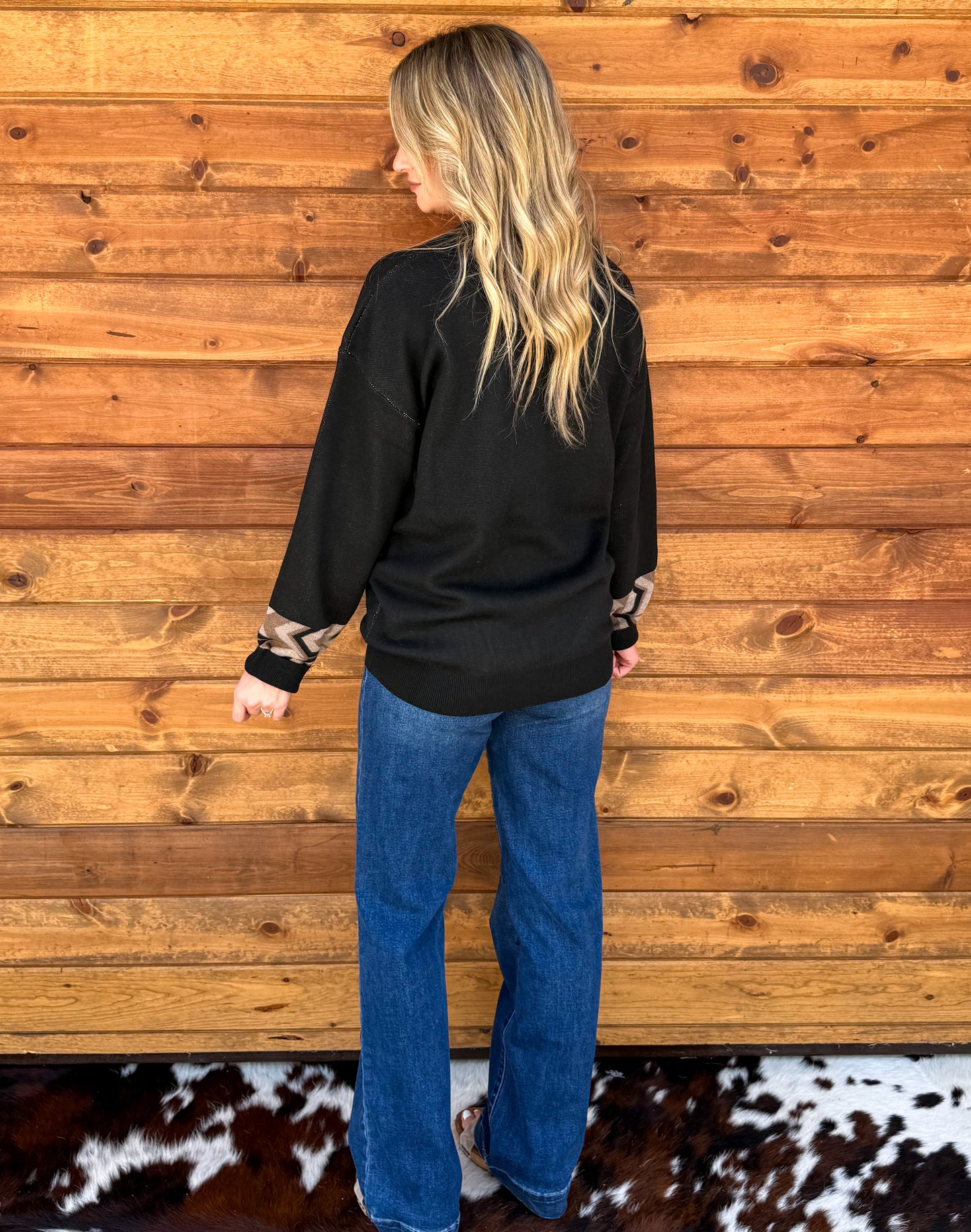 Night Aztec Sweater