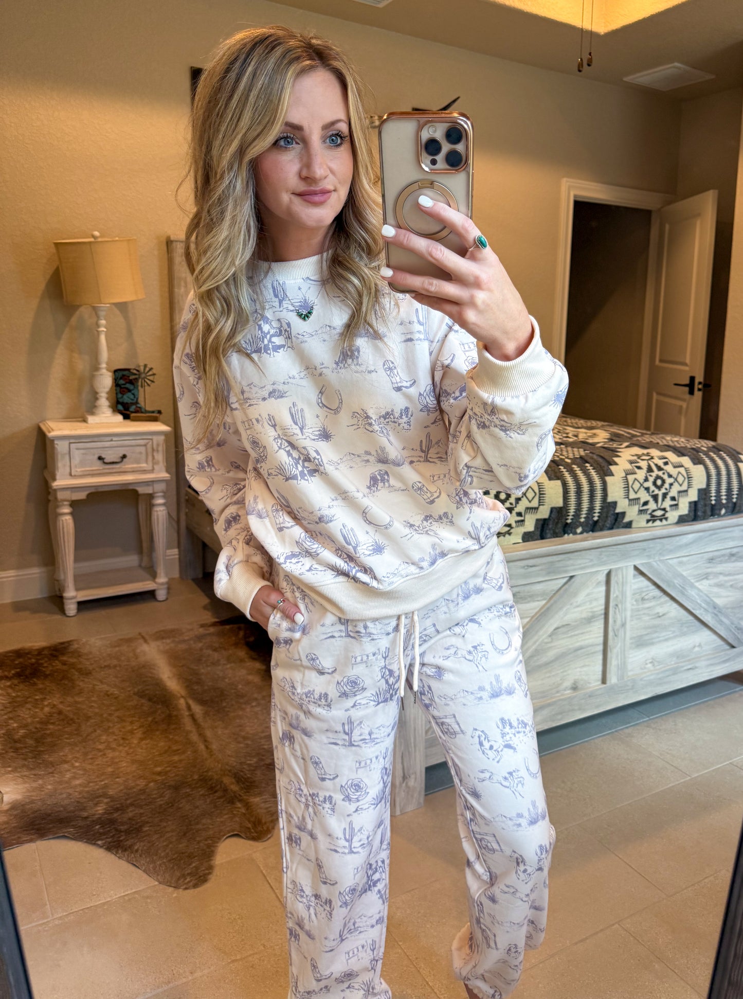 Ranch Scene Lounge Set