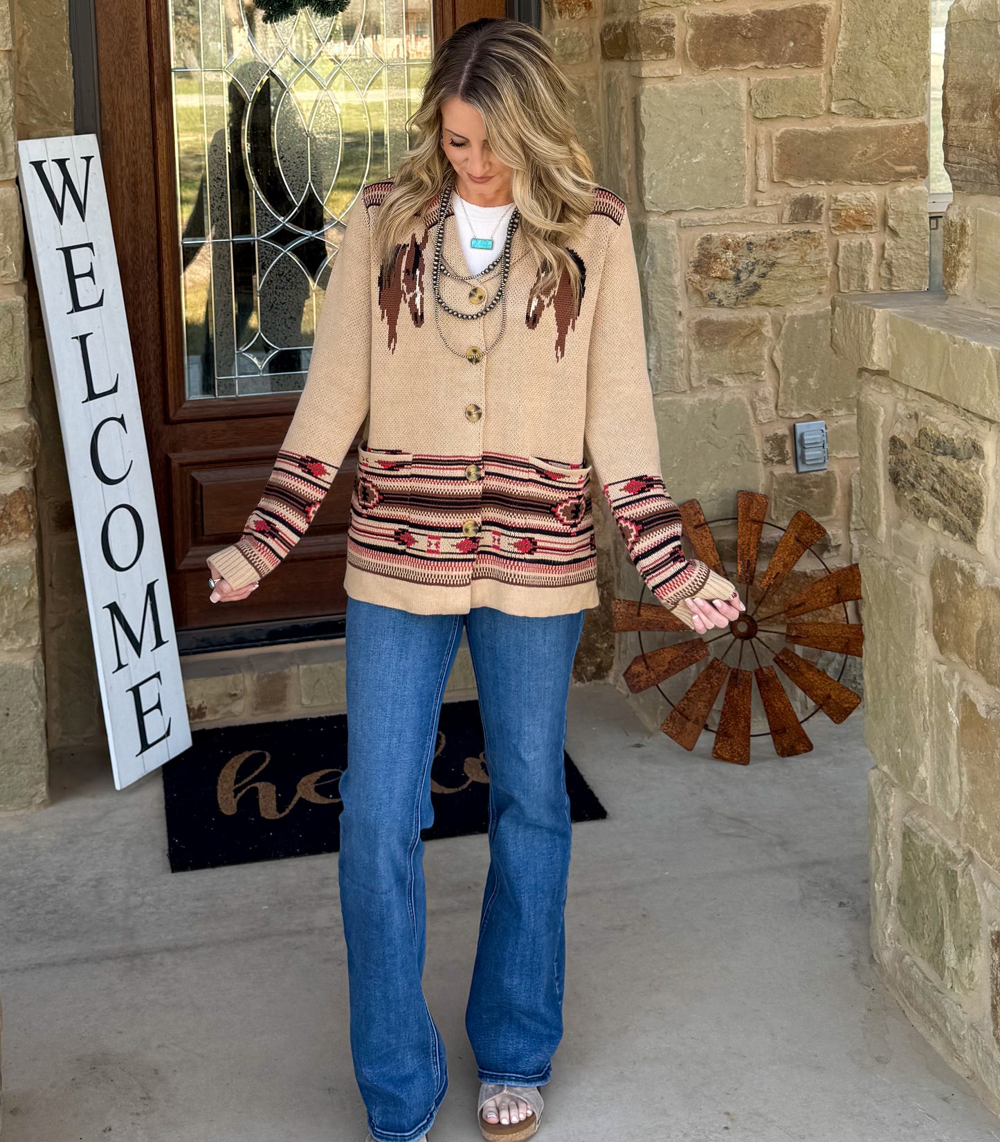 Horses Cardigan