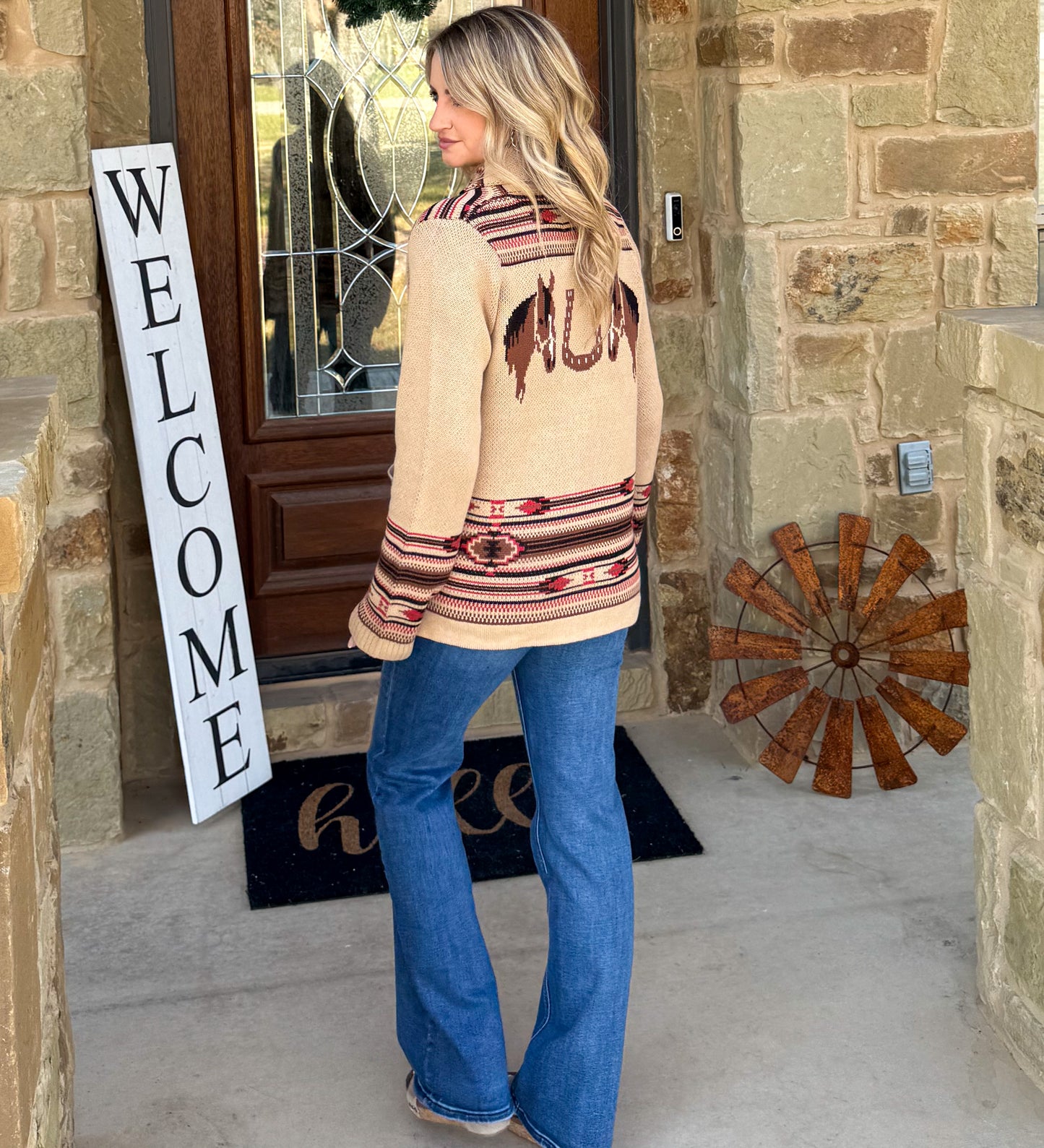 Horses Cardigan