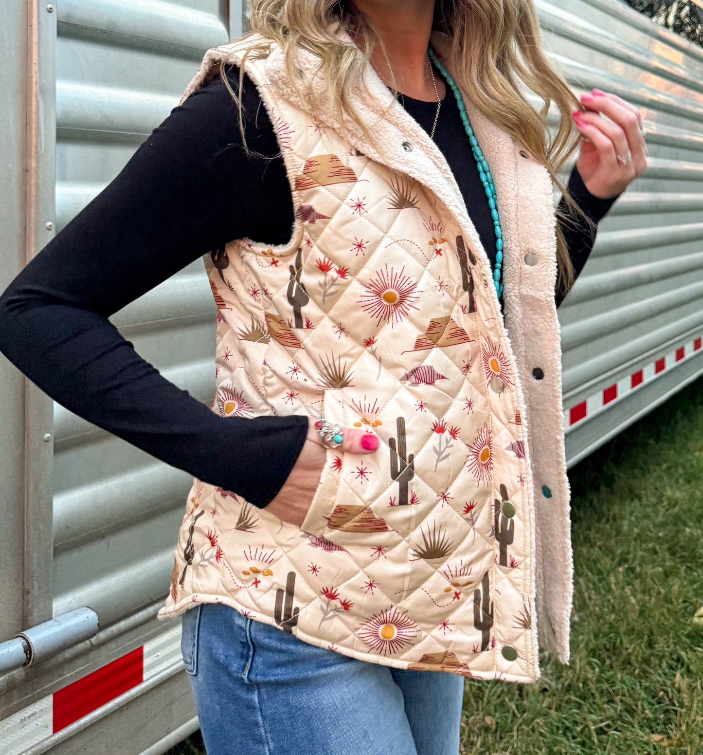 Desert Collage Vest