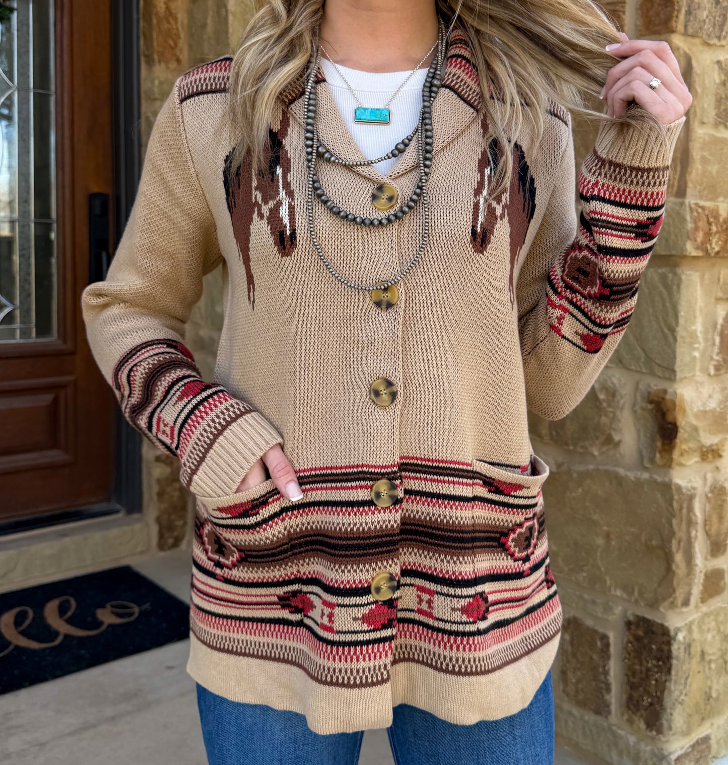 Horses Cardigan