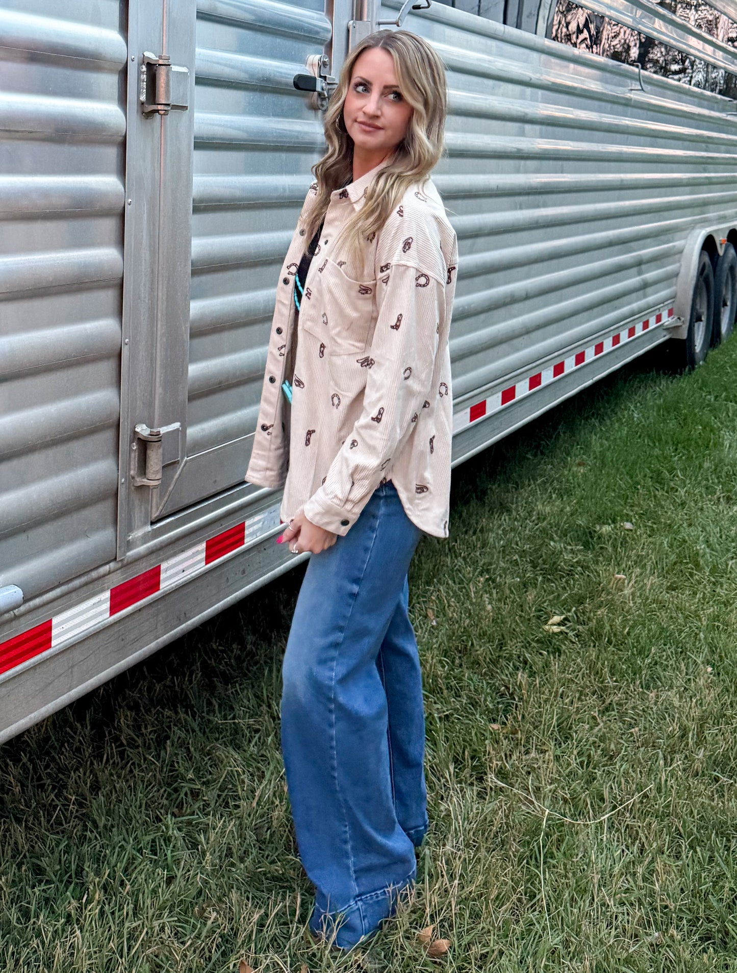 Corduroy Cowgirl Shacket