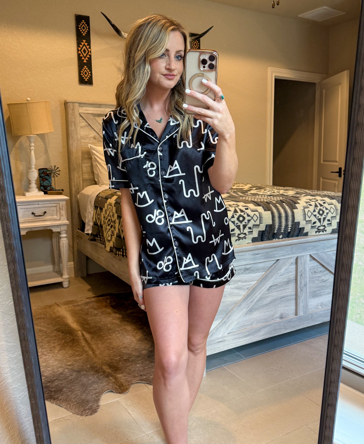 Branded Pajama Set