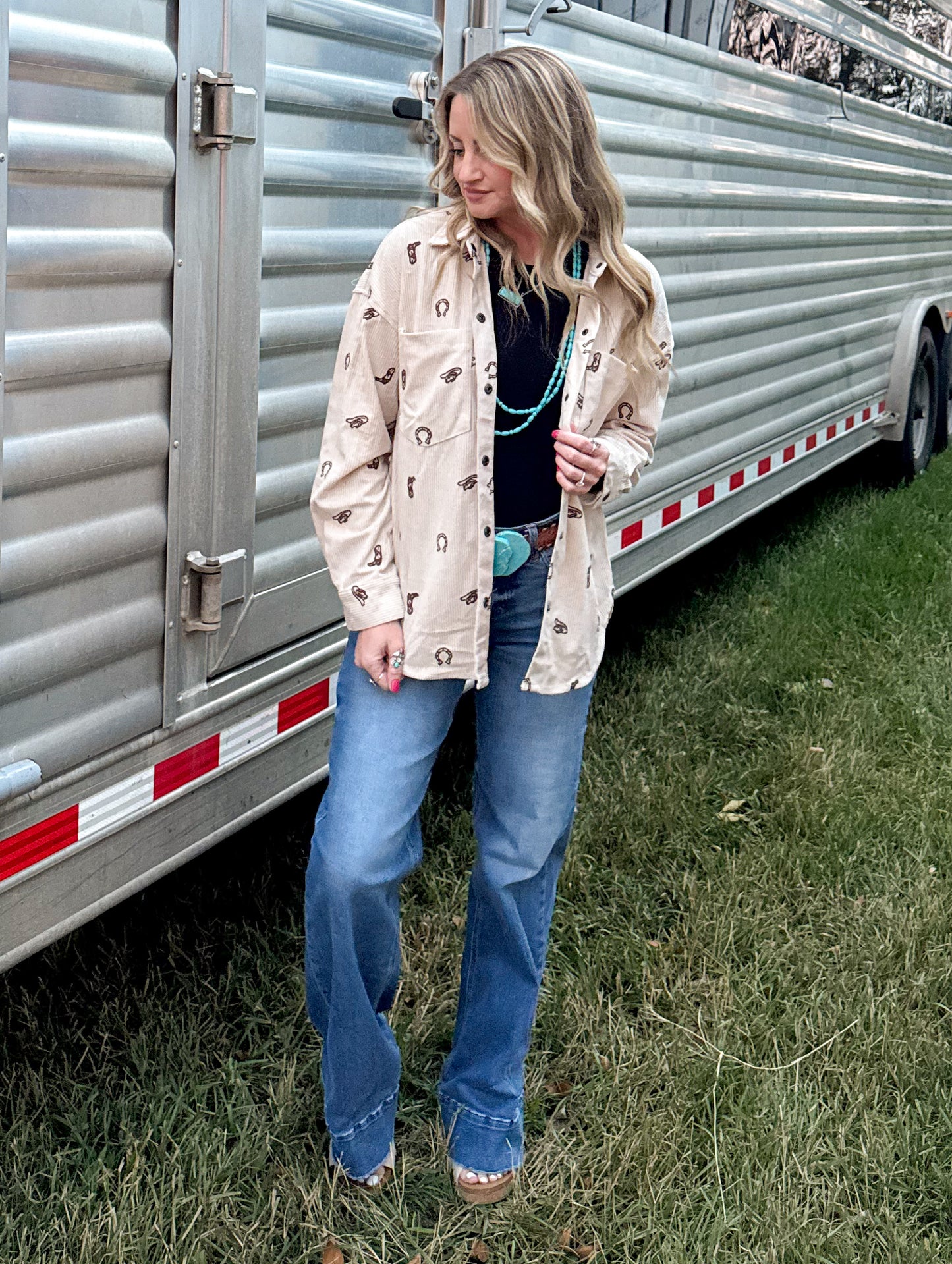 Corduroy Cowgirl Shacket