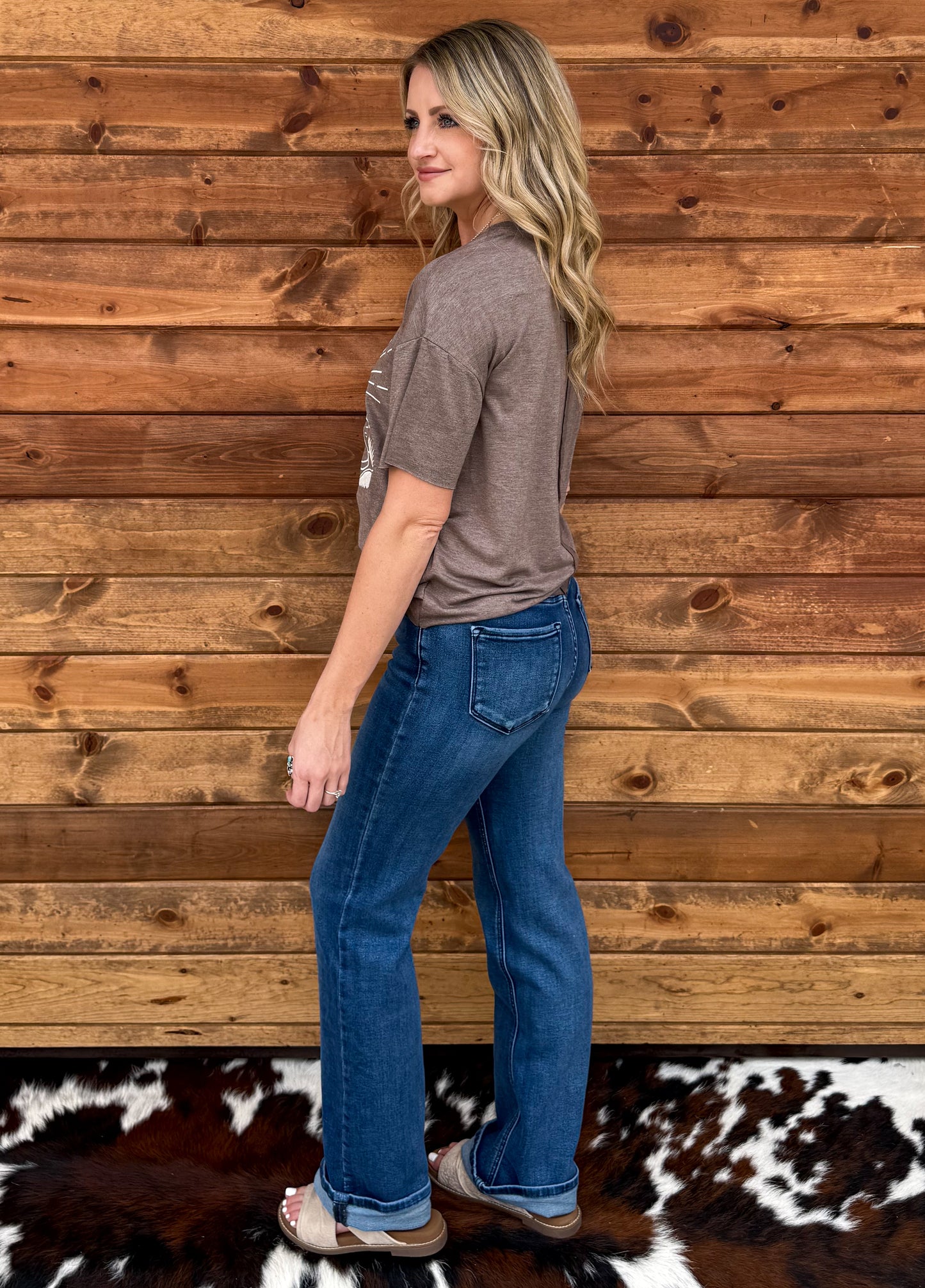 Cowboy Hat Sunrise Top