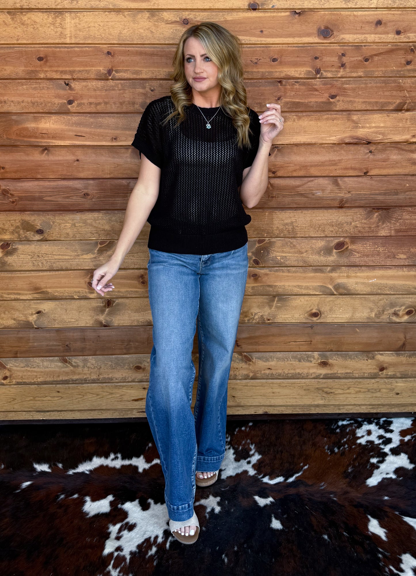 The Sophie Top *Black