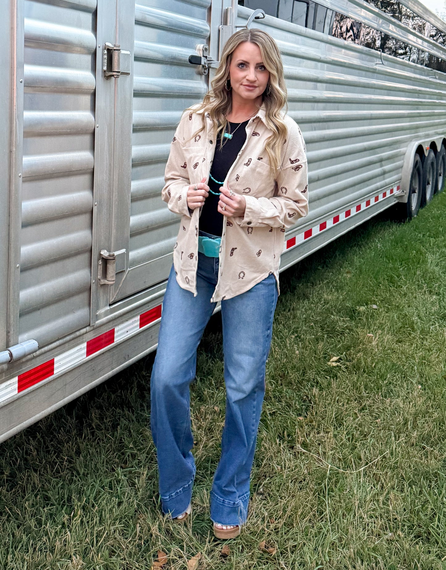 Corduroy Cowgirl Shacket