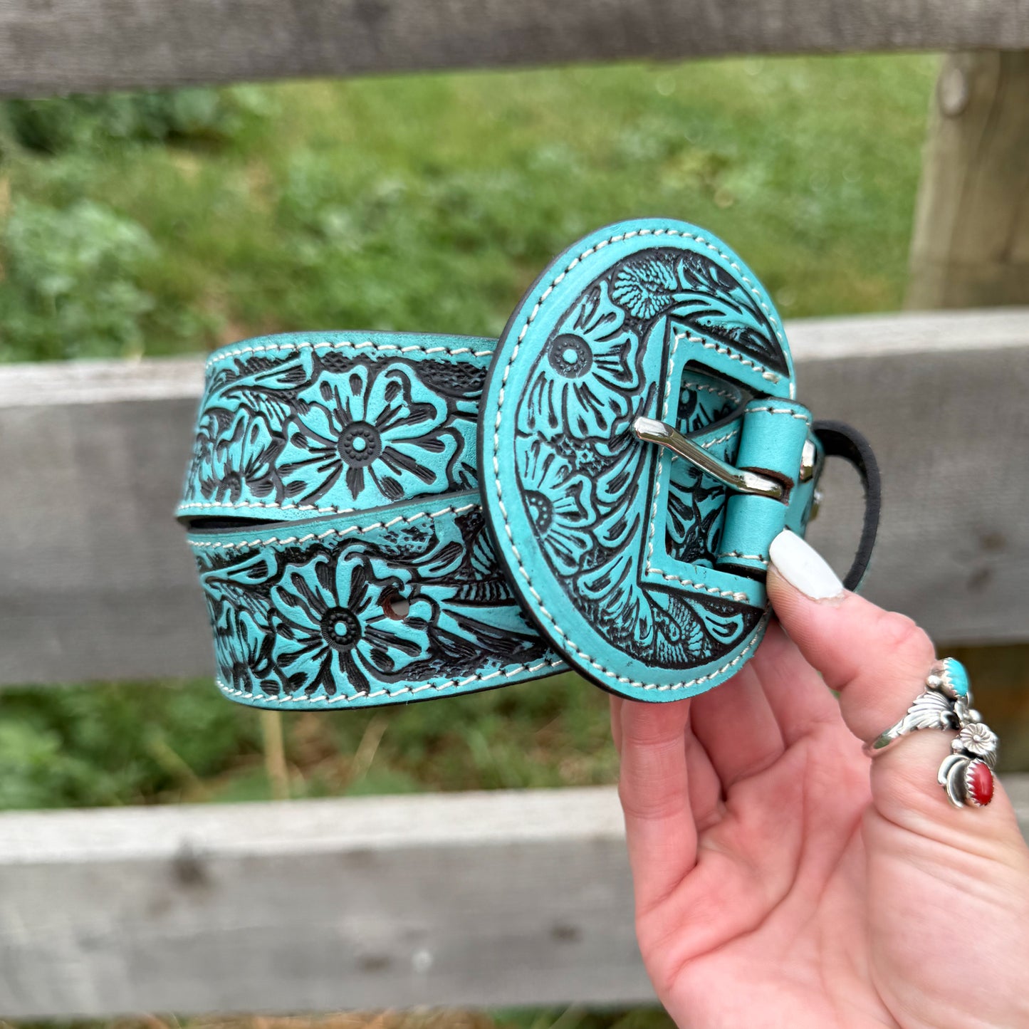 Western Skies Belt *Turquoise