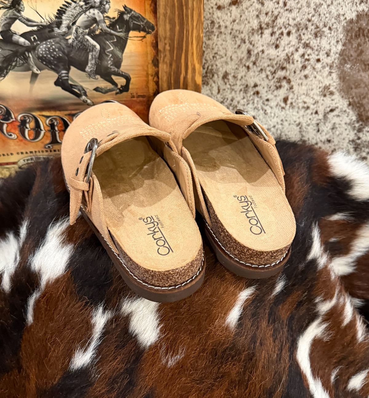 The Ranch Hand Slip-Ons *Camel