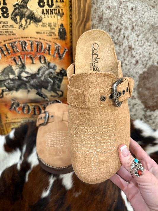 The Ranch Hand Slip-Ons *Camel