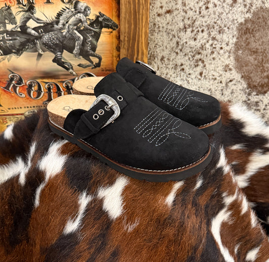 The Ranch Hand Slip-Ons *Black