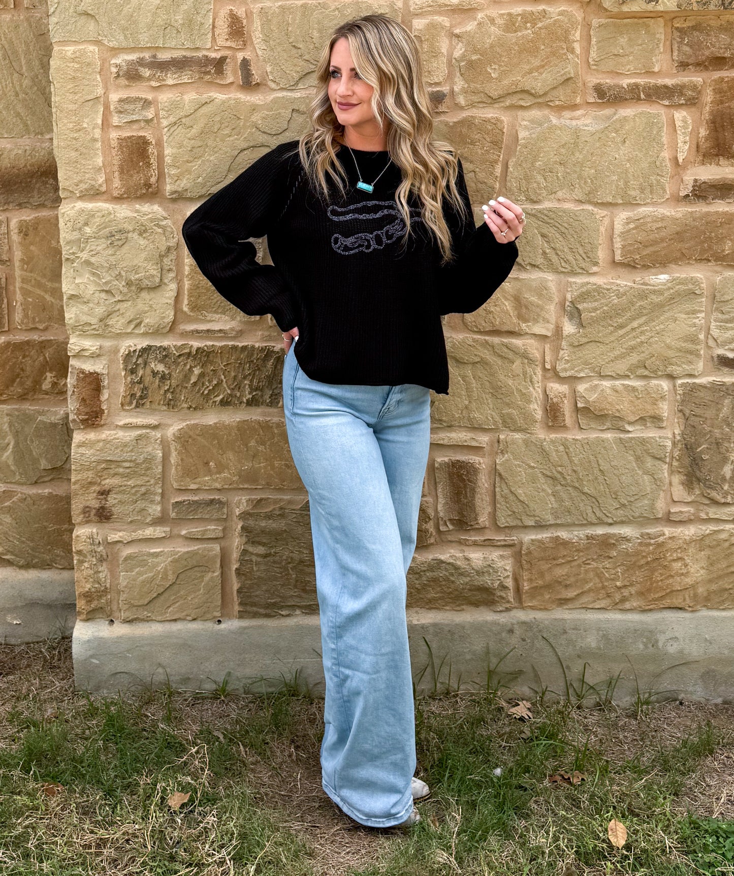 Knit ‘Em Cowboy Sweater