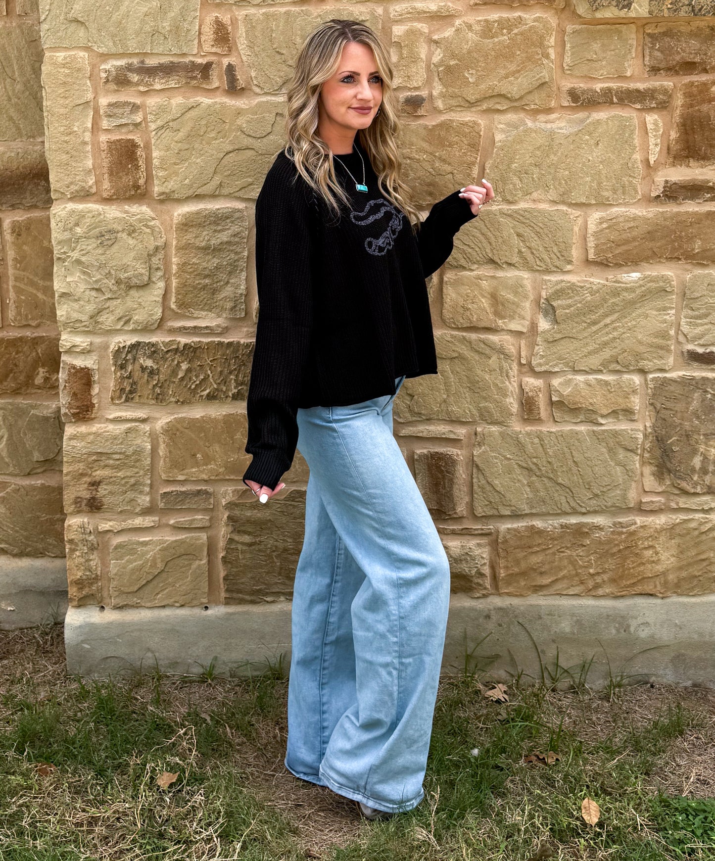 Knit ‘Em Cowboy Sweater