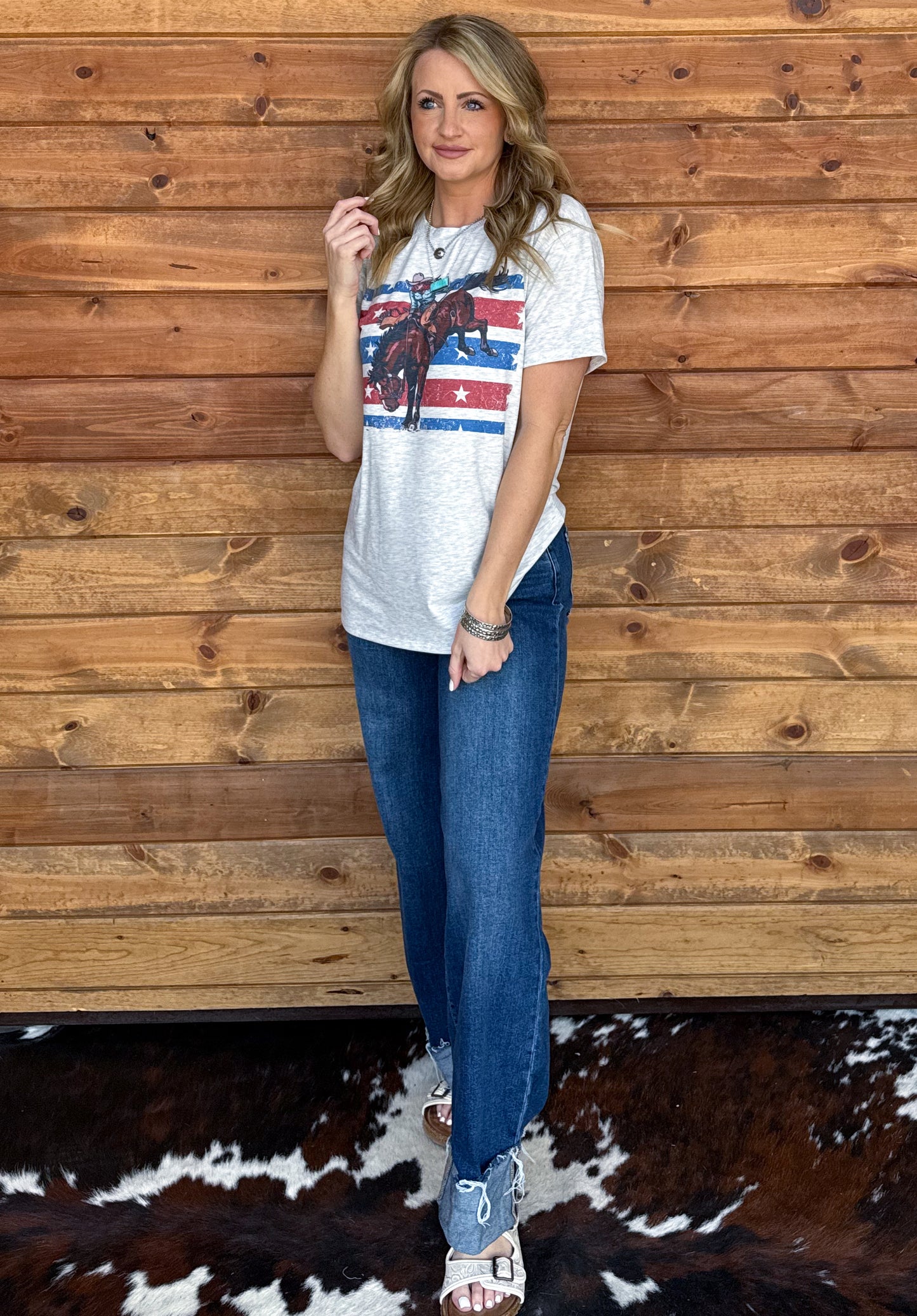 Cowgirl USA Top