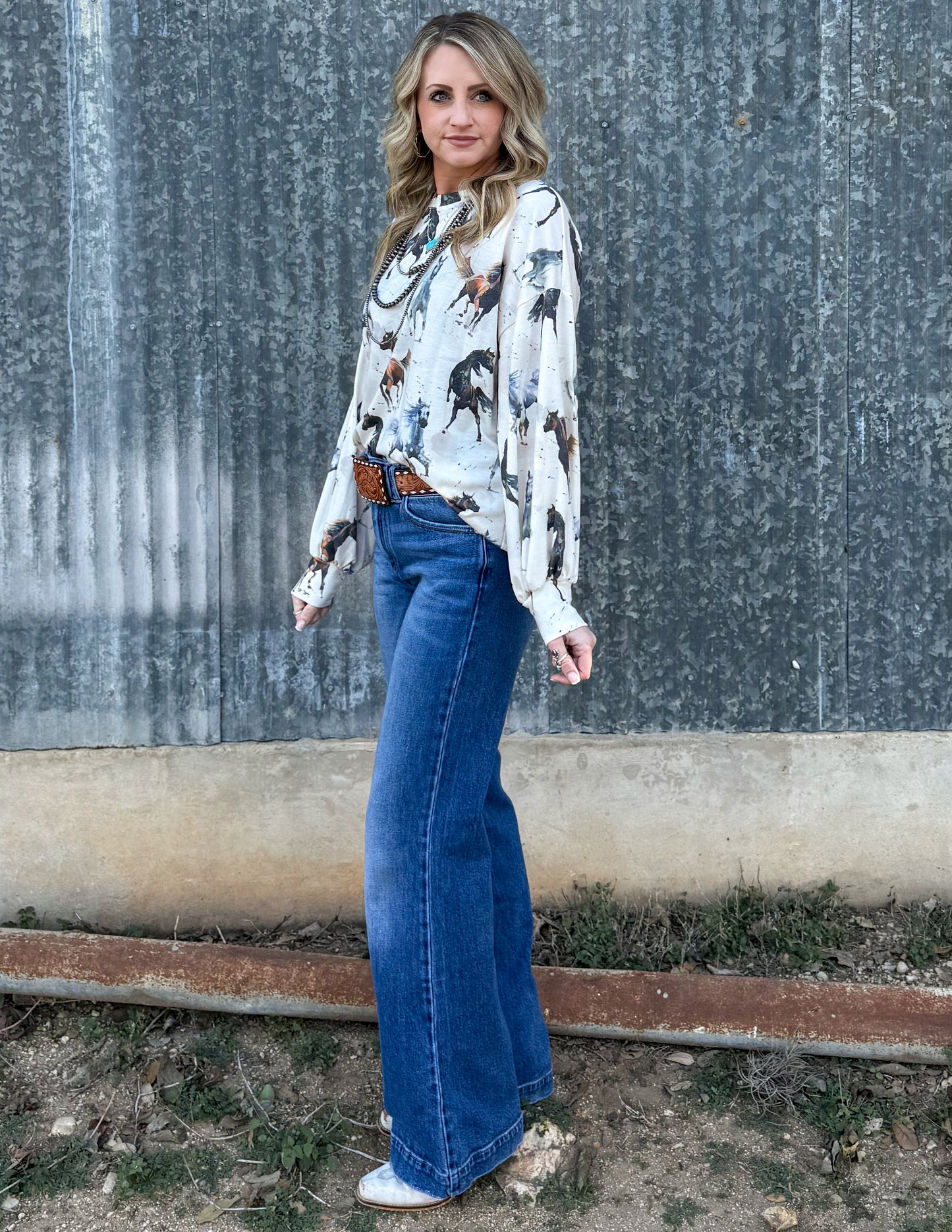 Painted Horses Long Sleeve