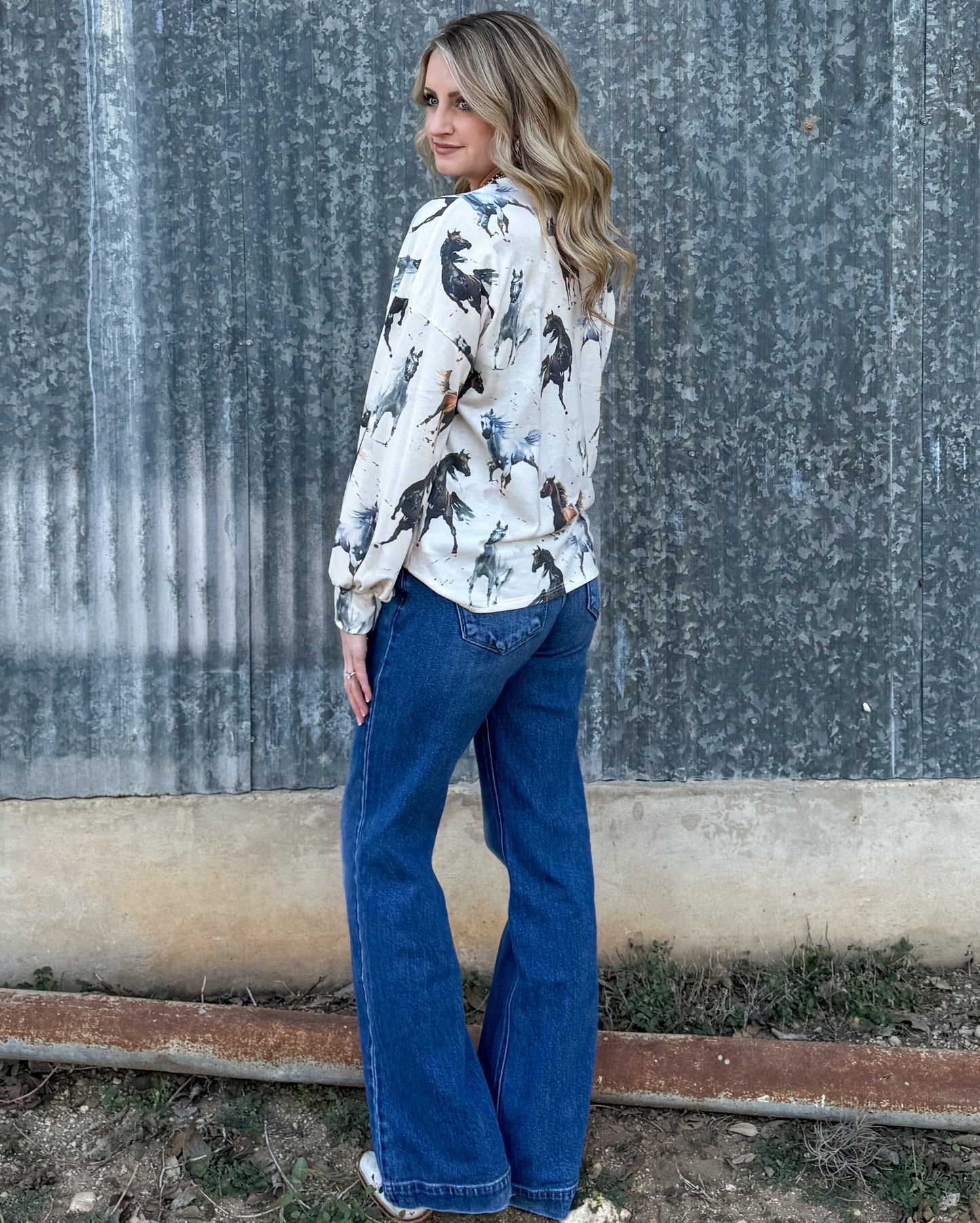 Painted Horses Long Sleeve