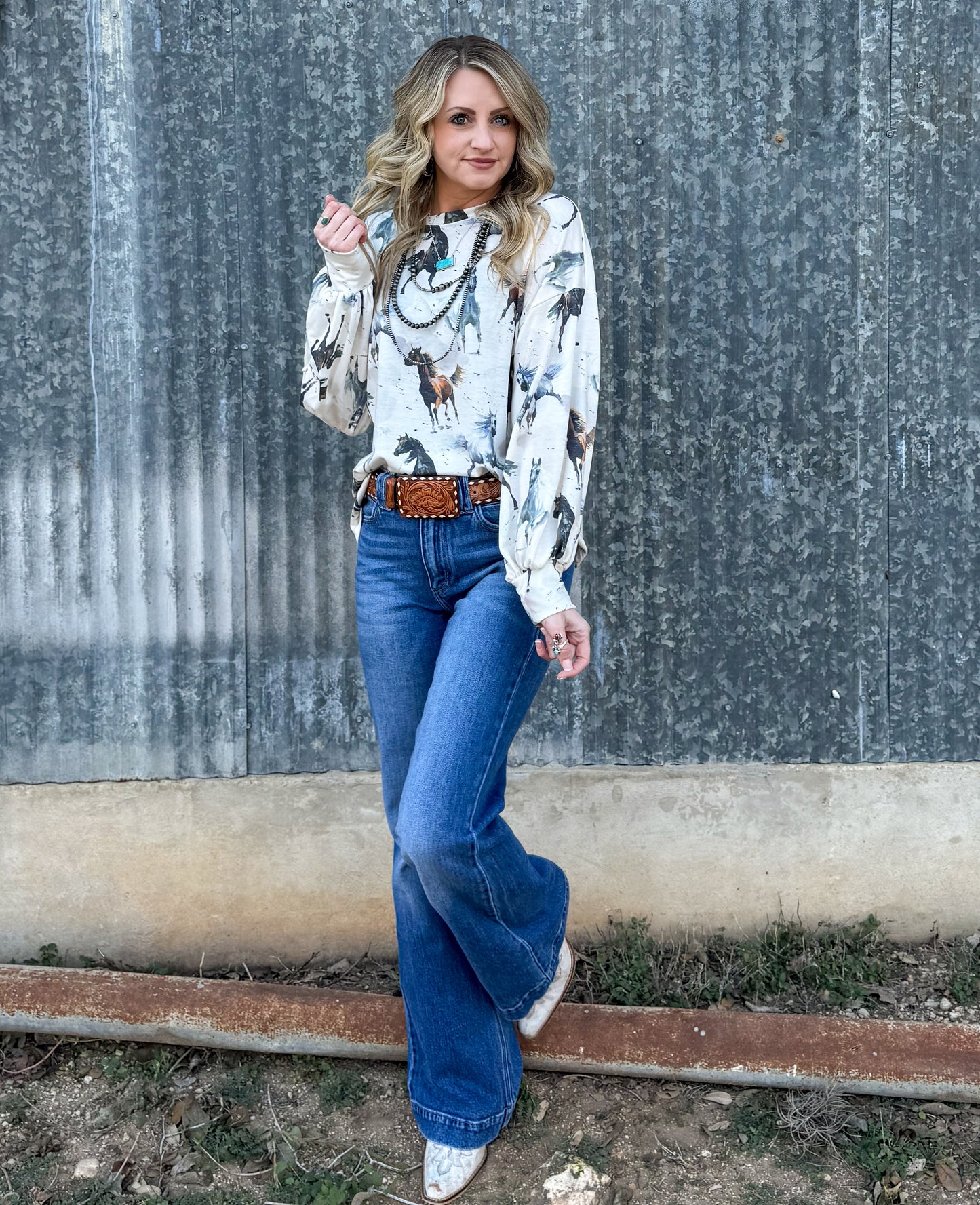 Painted Horses Long Sleeve