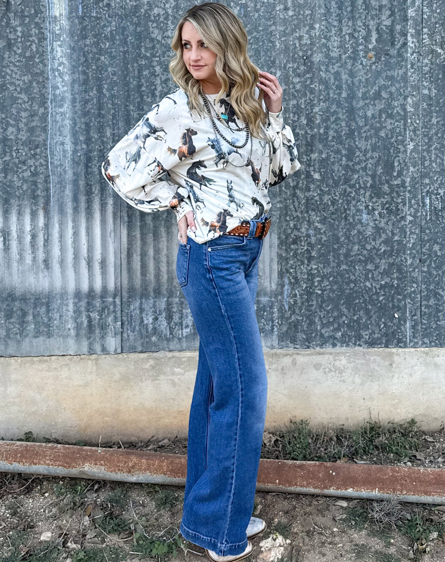 Painted Horses Long Sleeve