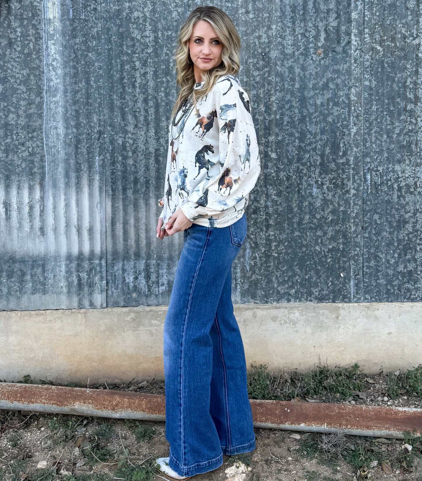 Painted Horses Long Sleeve