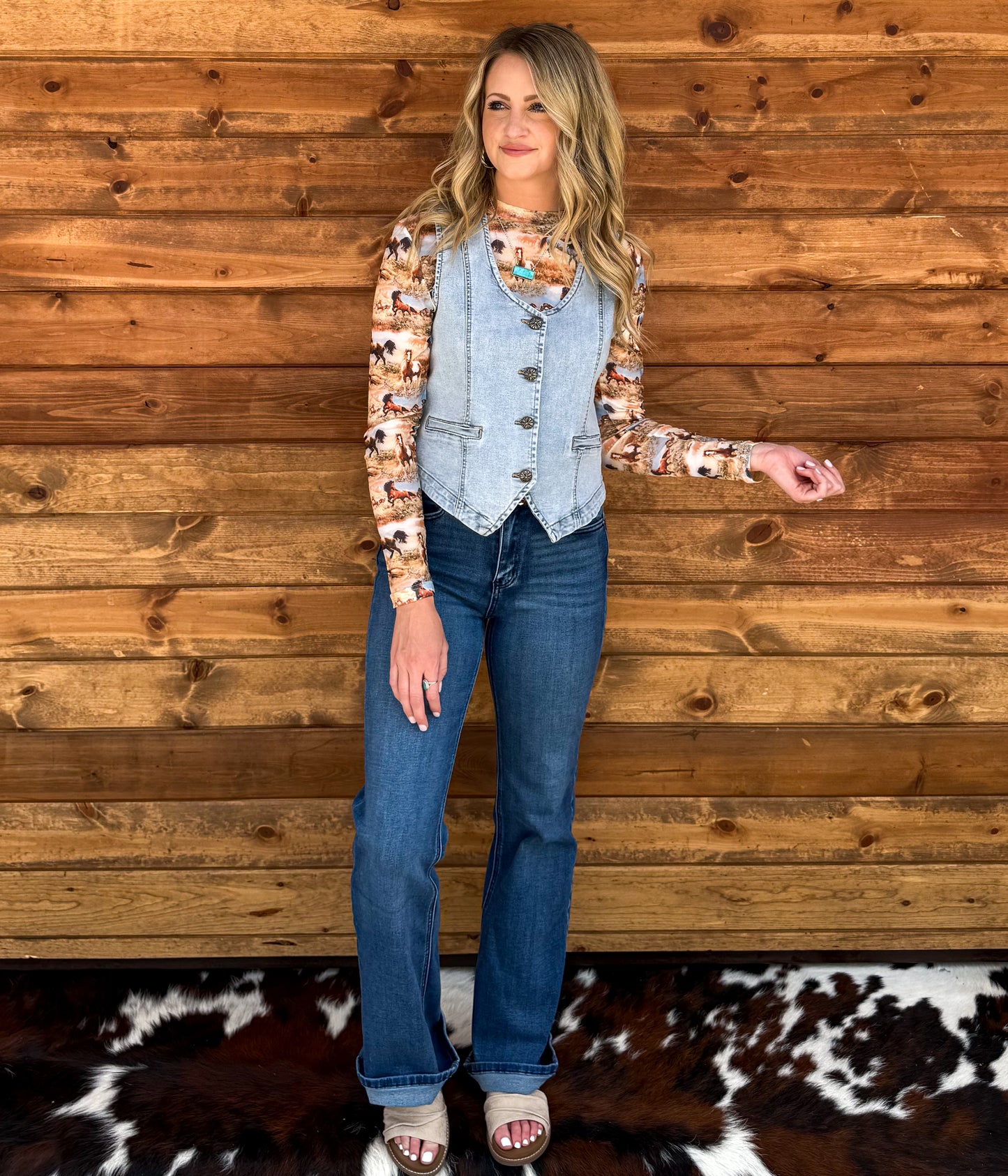 Sterling Denim Vest