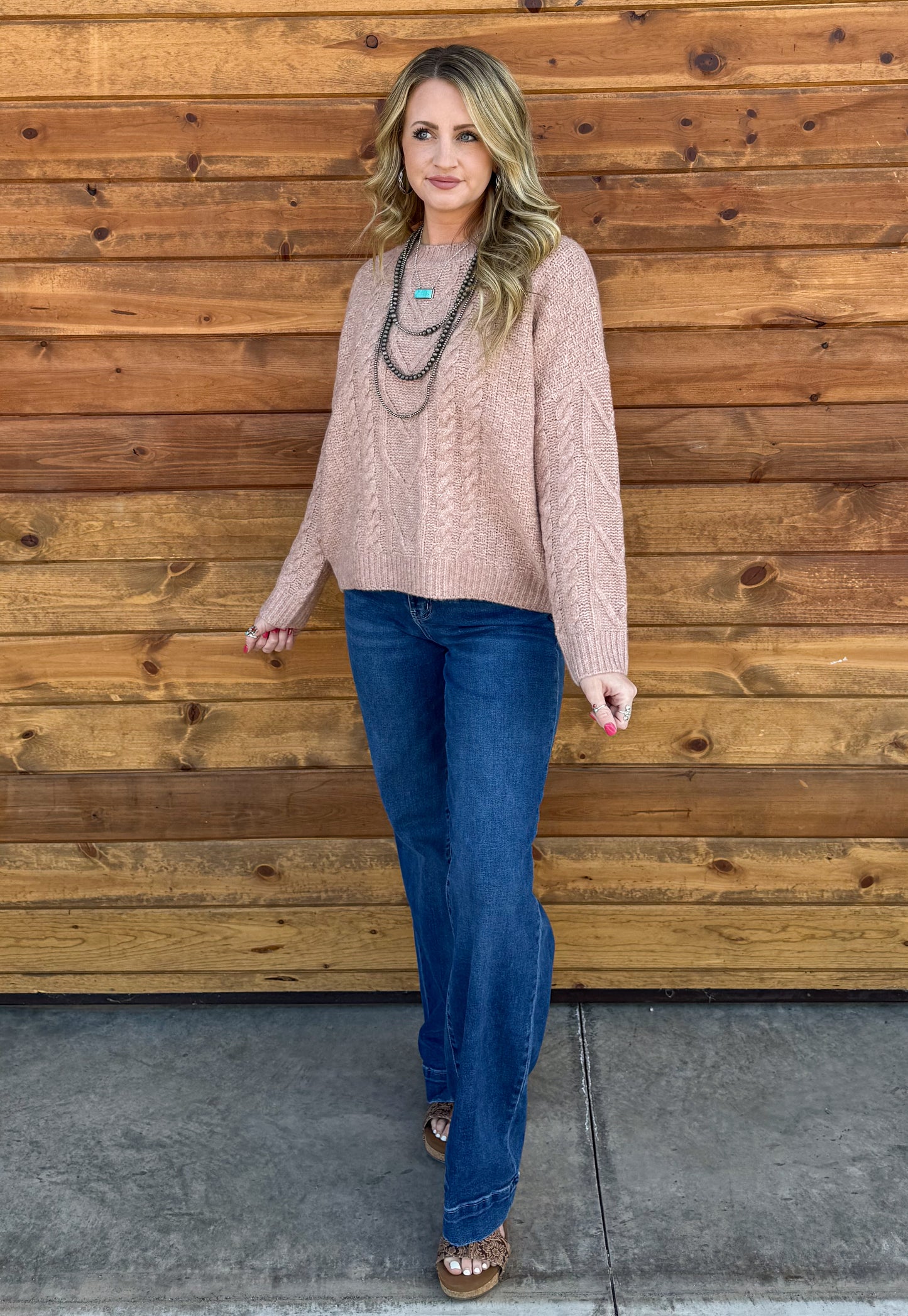 Pretty in Pink Sweater