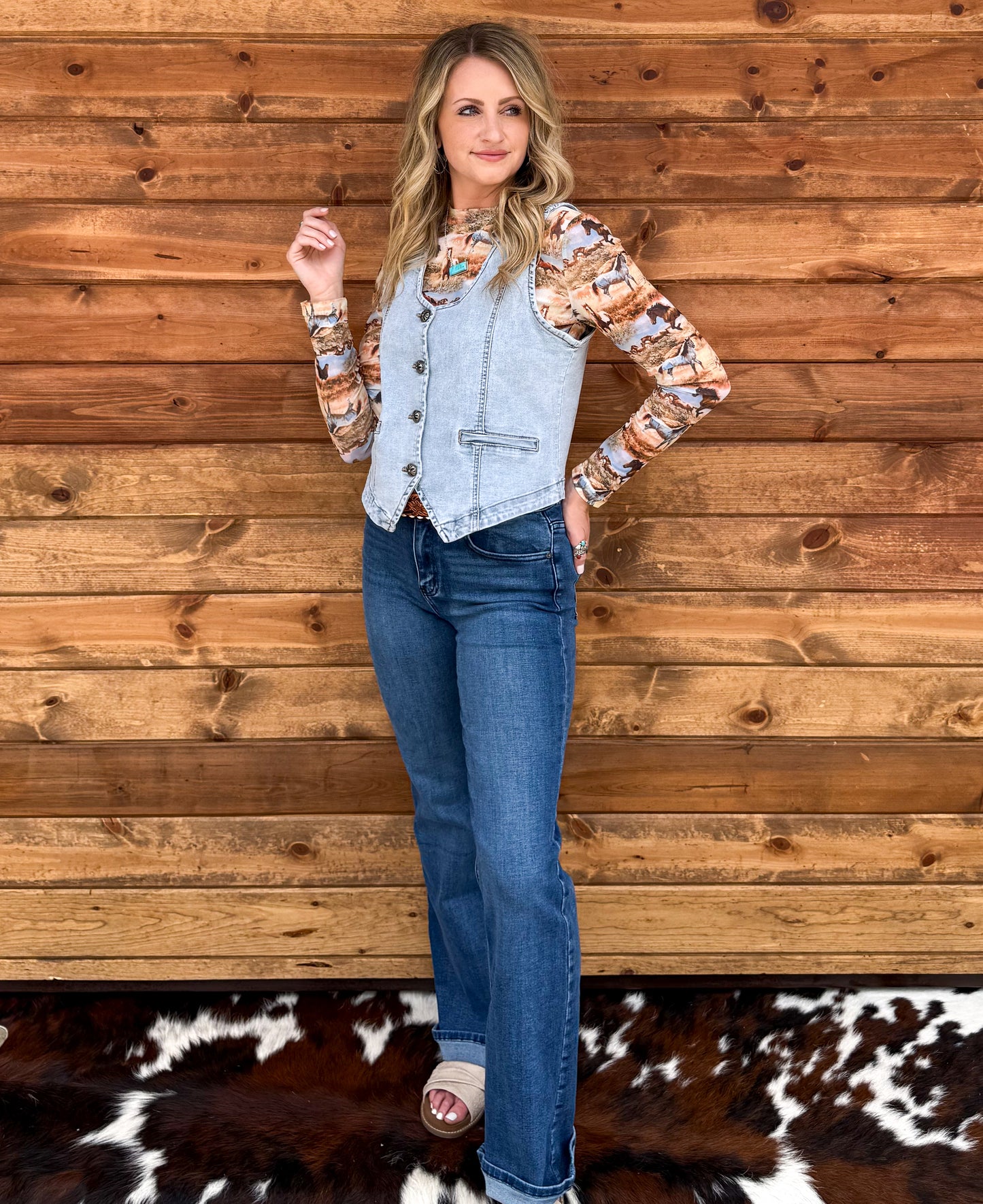 Sterling Denim Vest