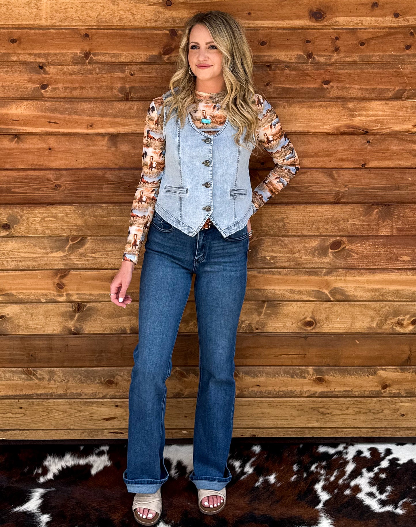 Sterling Denim Vest