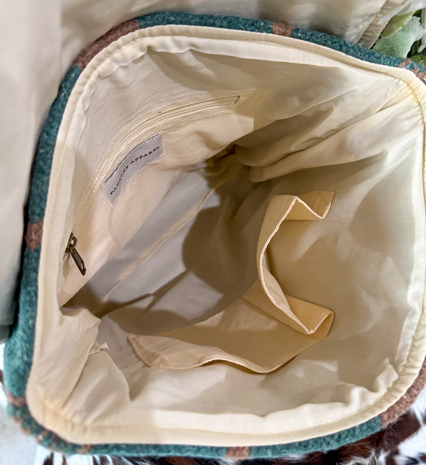 Aztec Backpack *Teal & Burgundy