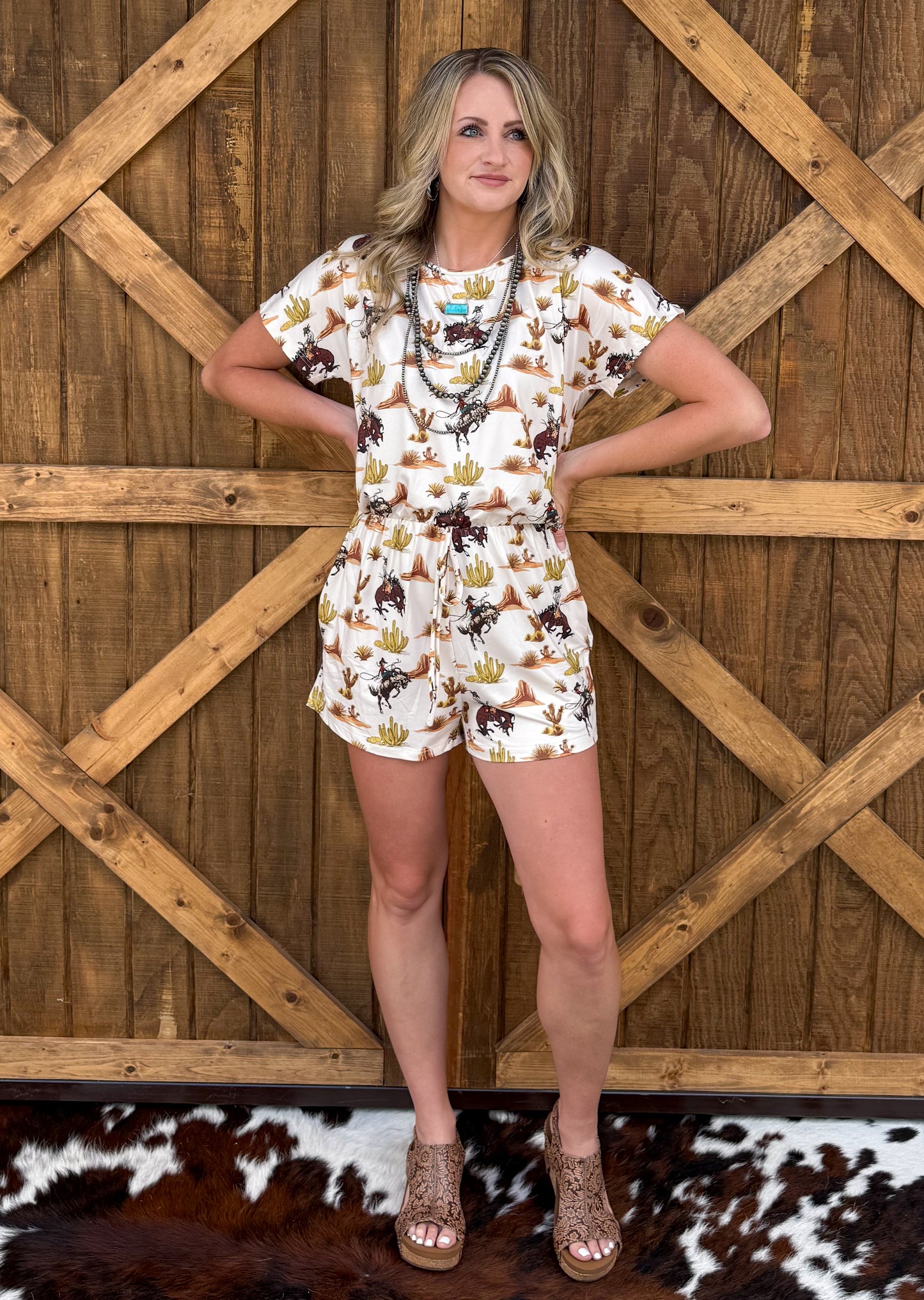Down in the Desert Romper