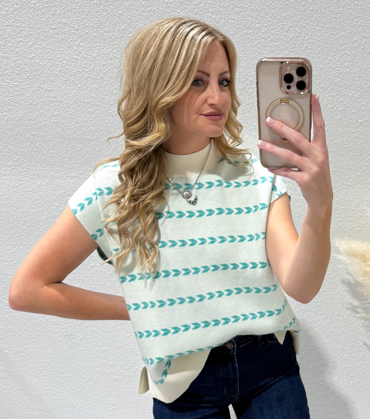 Turquoise Trails Top