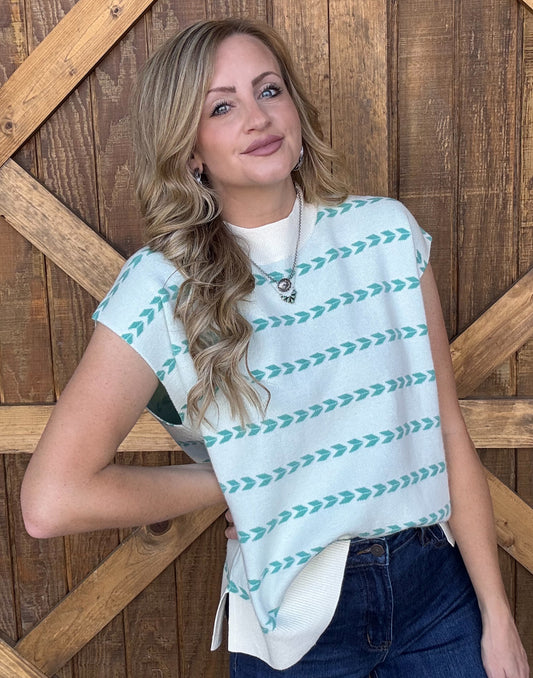 Turquoise Trails Top