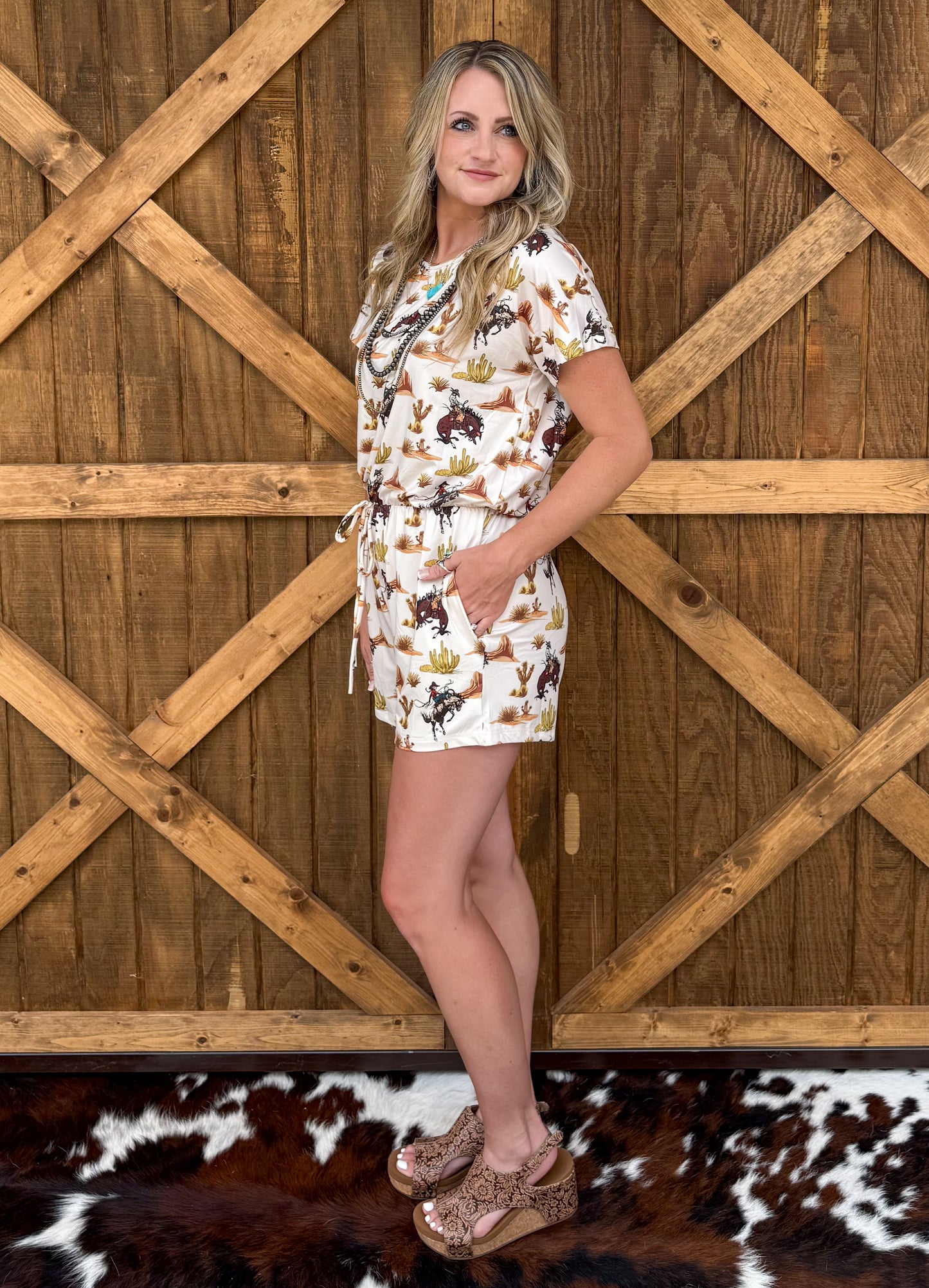 Down in the Desert Romper