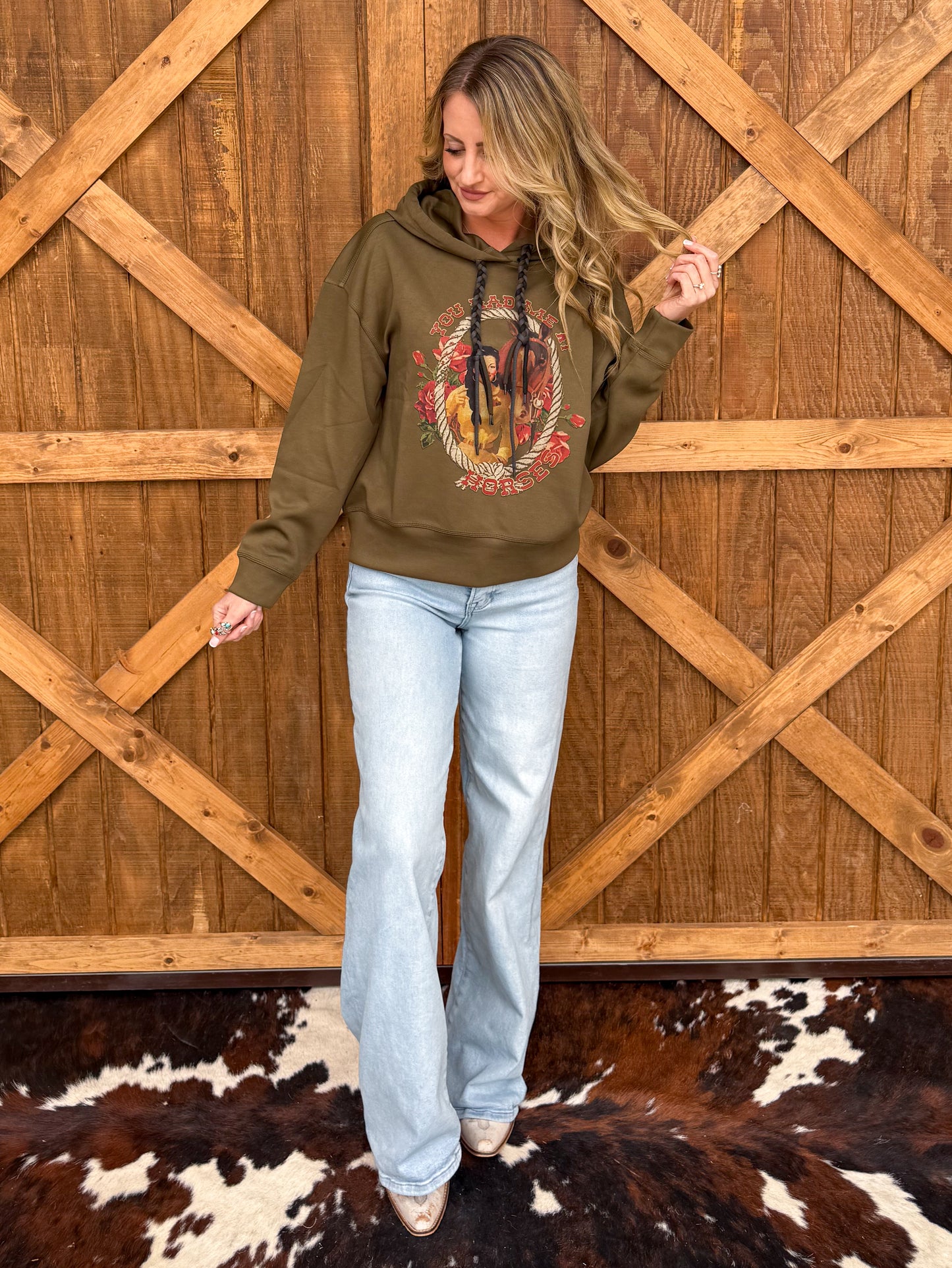 Had Me At Horses Hoodie