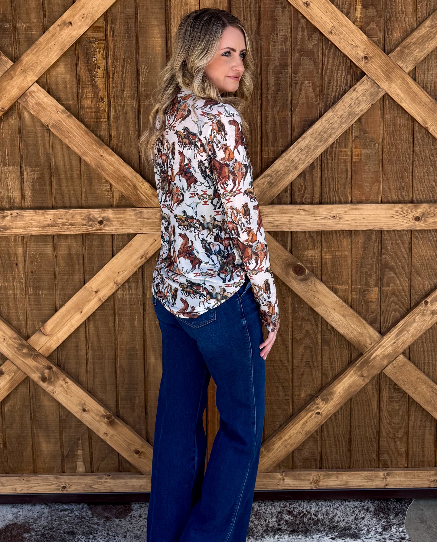 The Wrangler Mesh Top