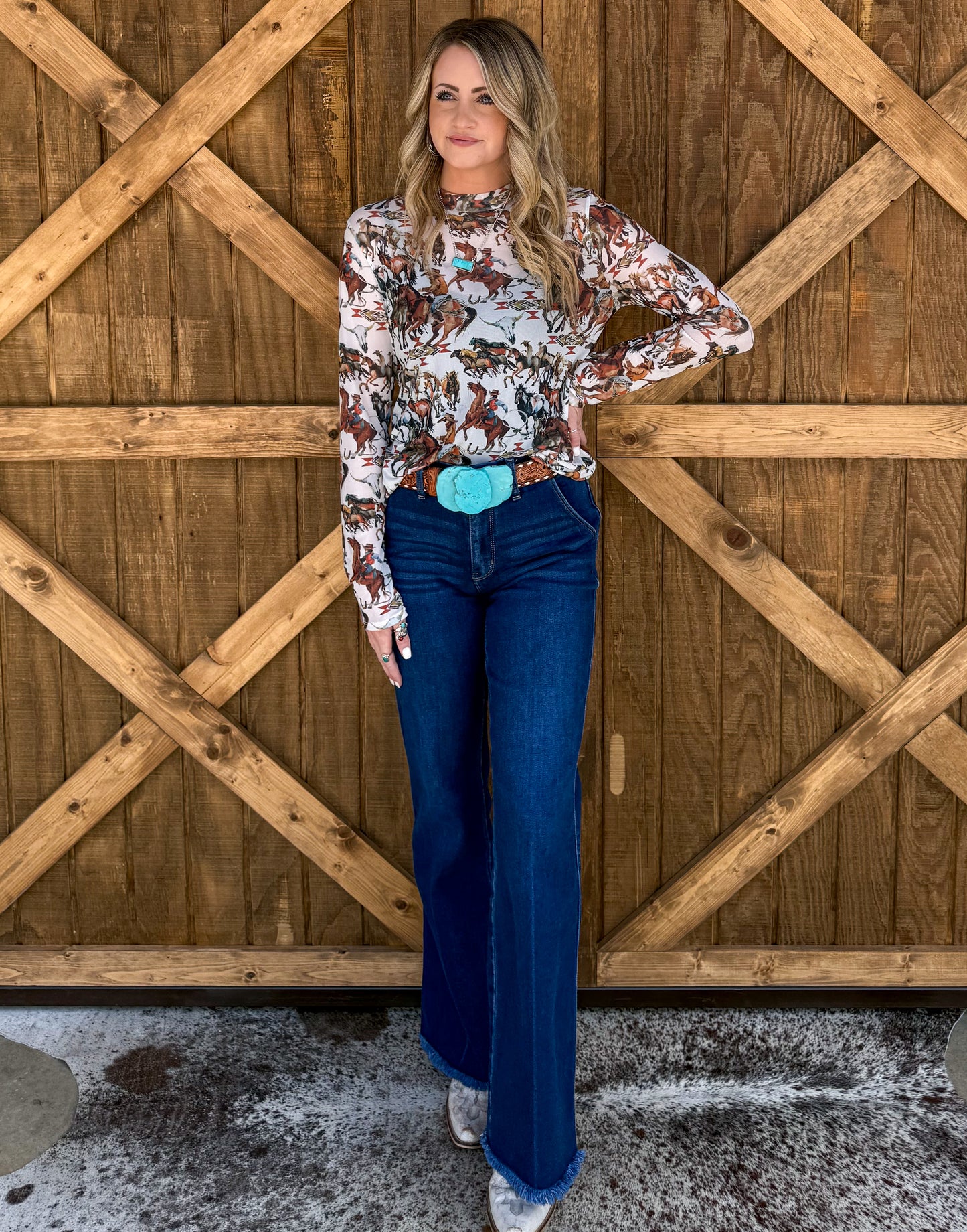 The Wrangler Mesh Top