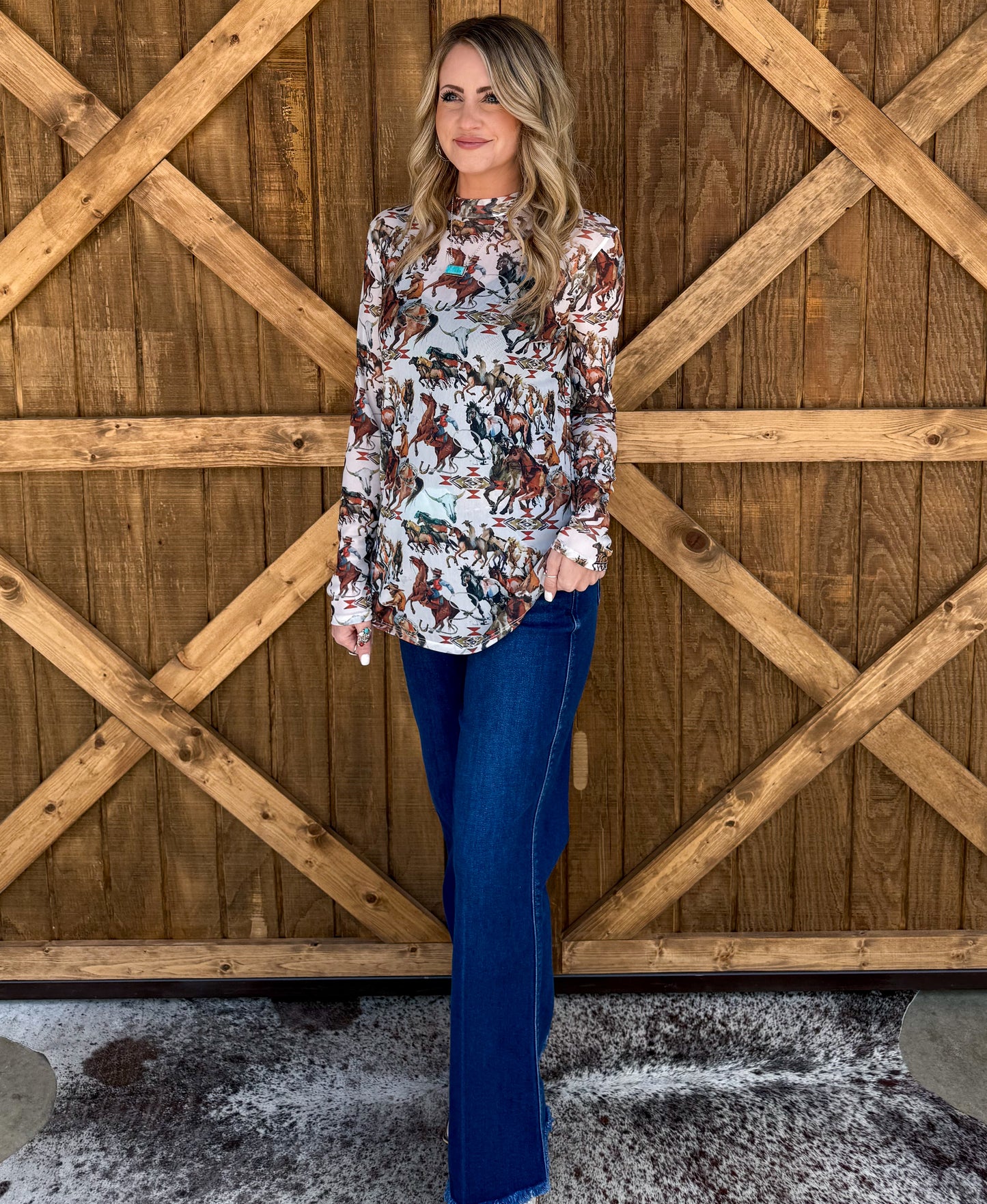 The Wrangler Mesh Top