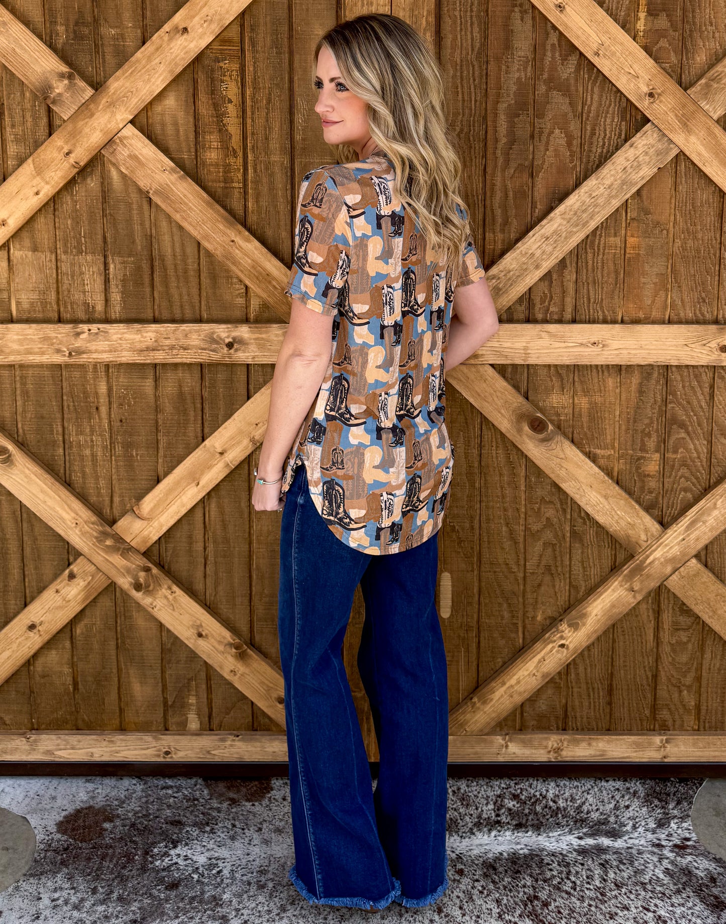 Cowgirl Boots Top