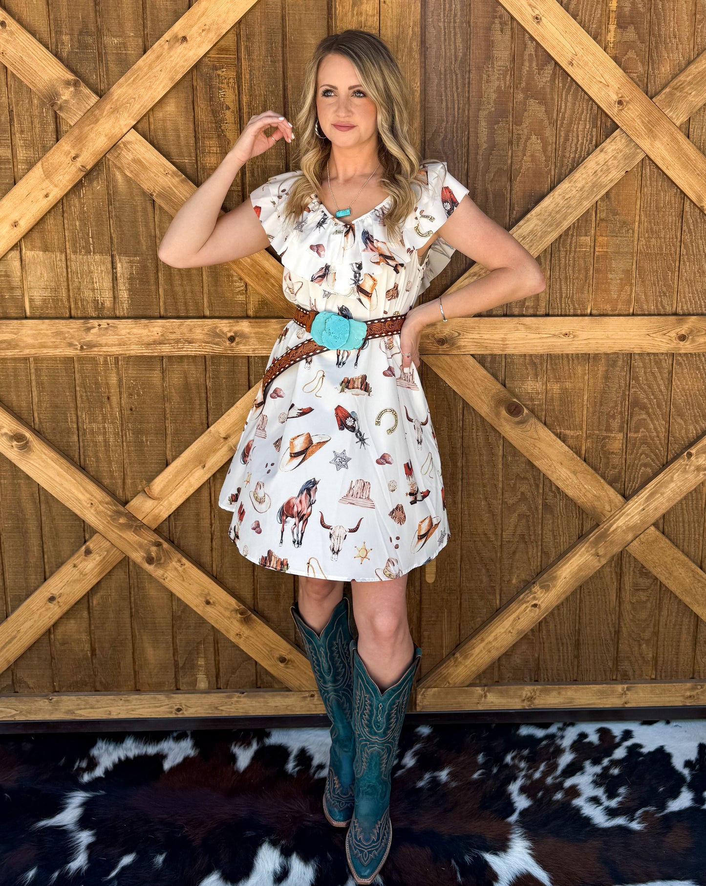 1923 Western Dress