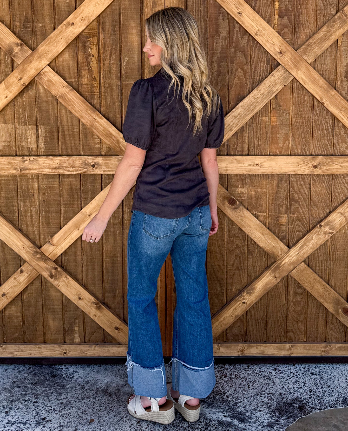 Wild Arrow Top *Charcoal