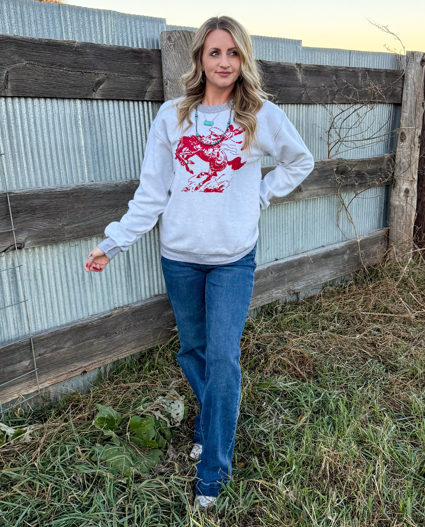 Inside-Out Buckaroo Sweatshirt