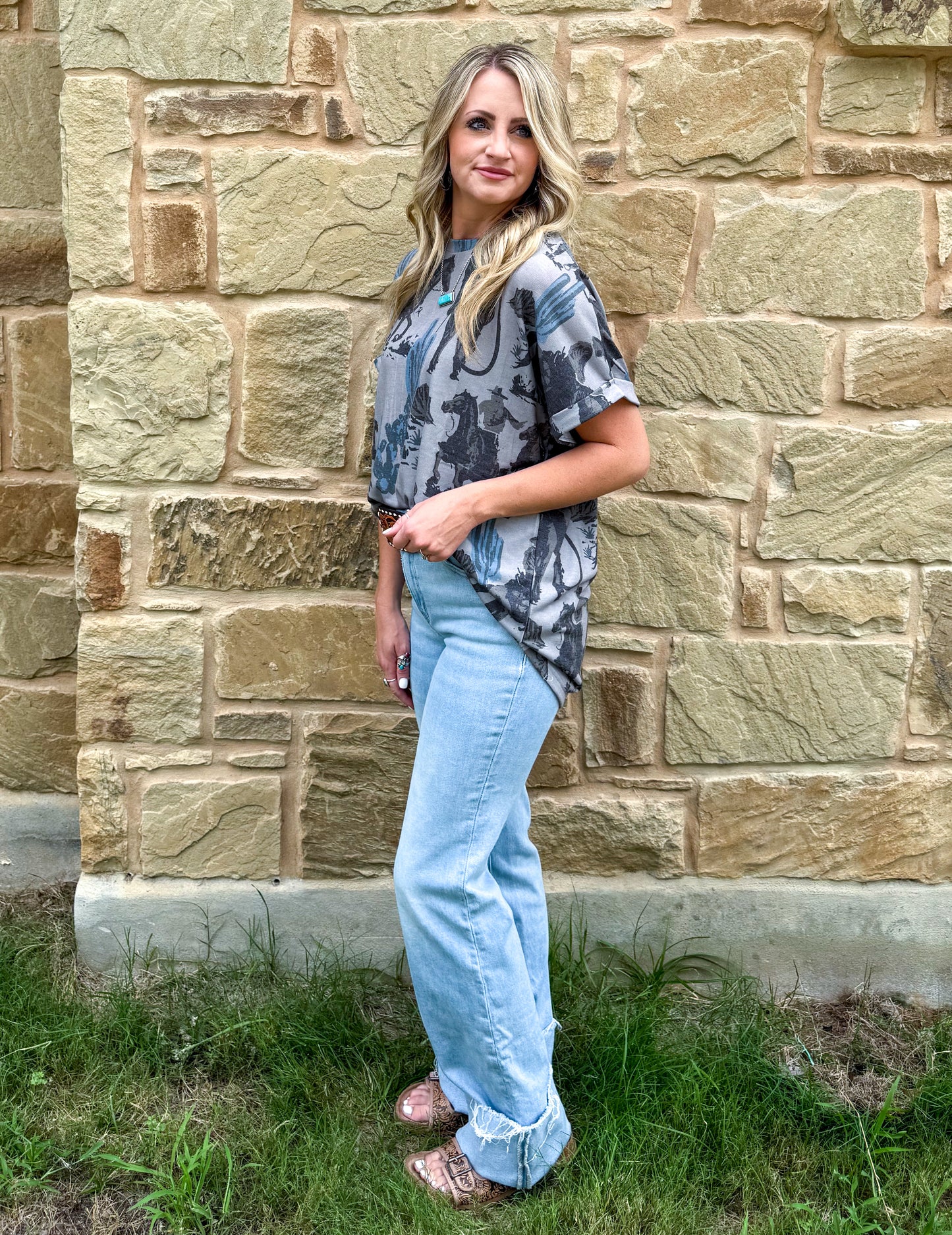 Dusty Cowboy Top