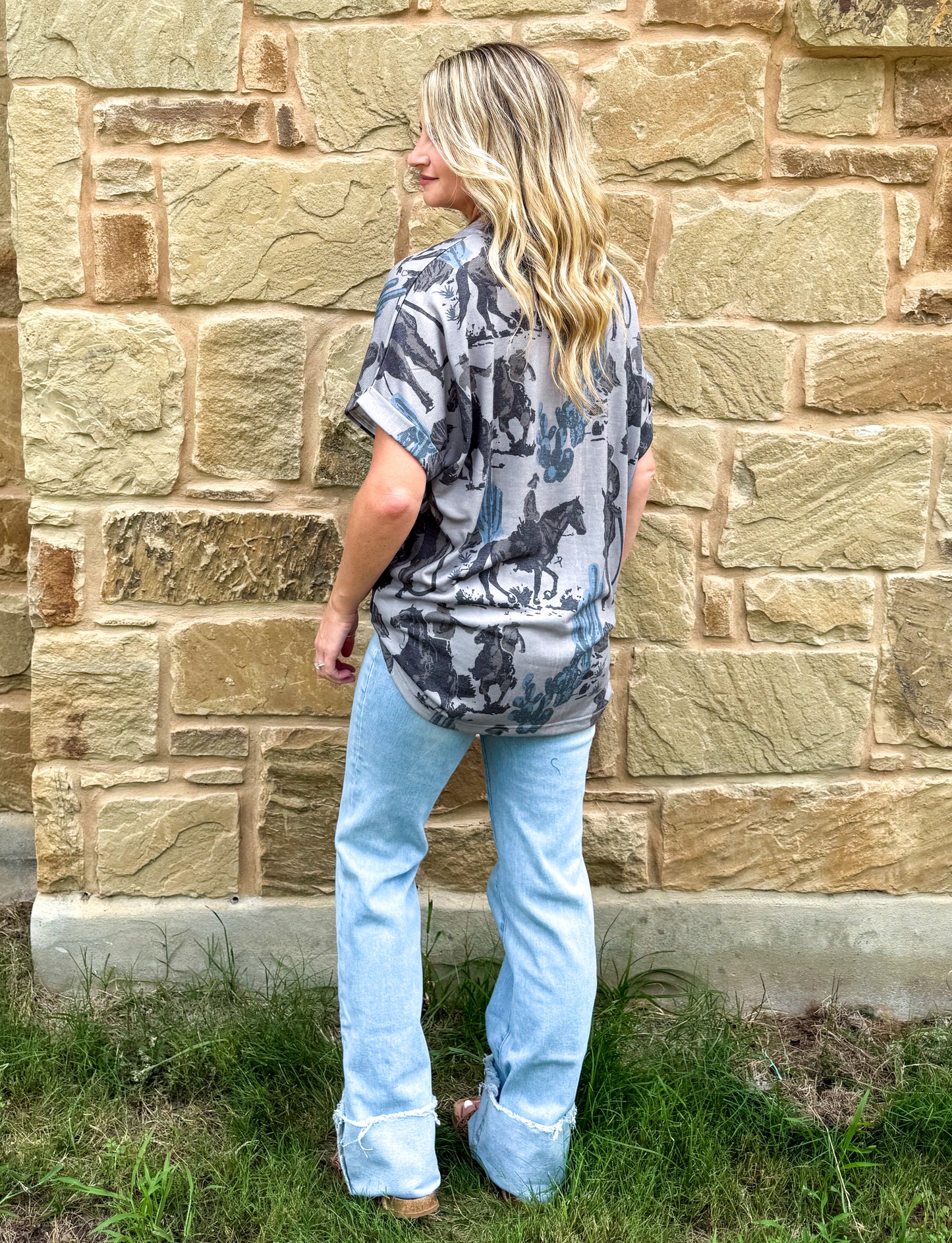 Dusty Cowboy Top