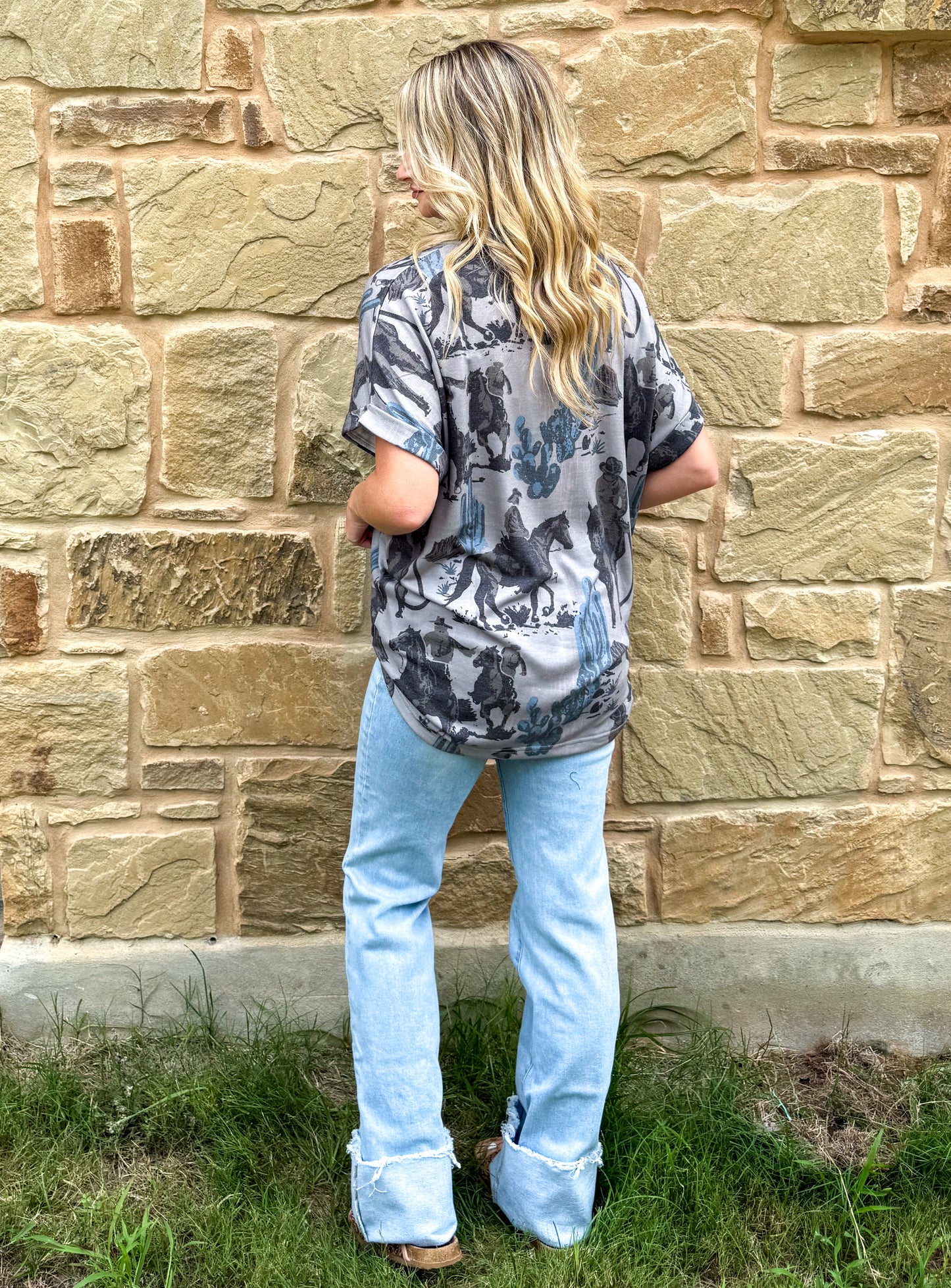 Dusty Cowboy Top