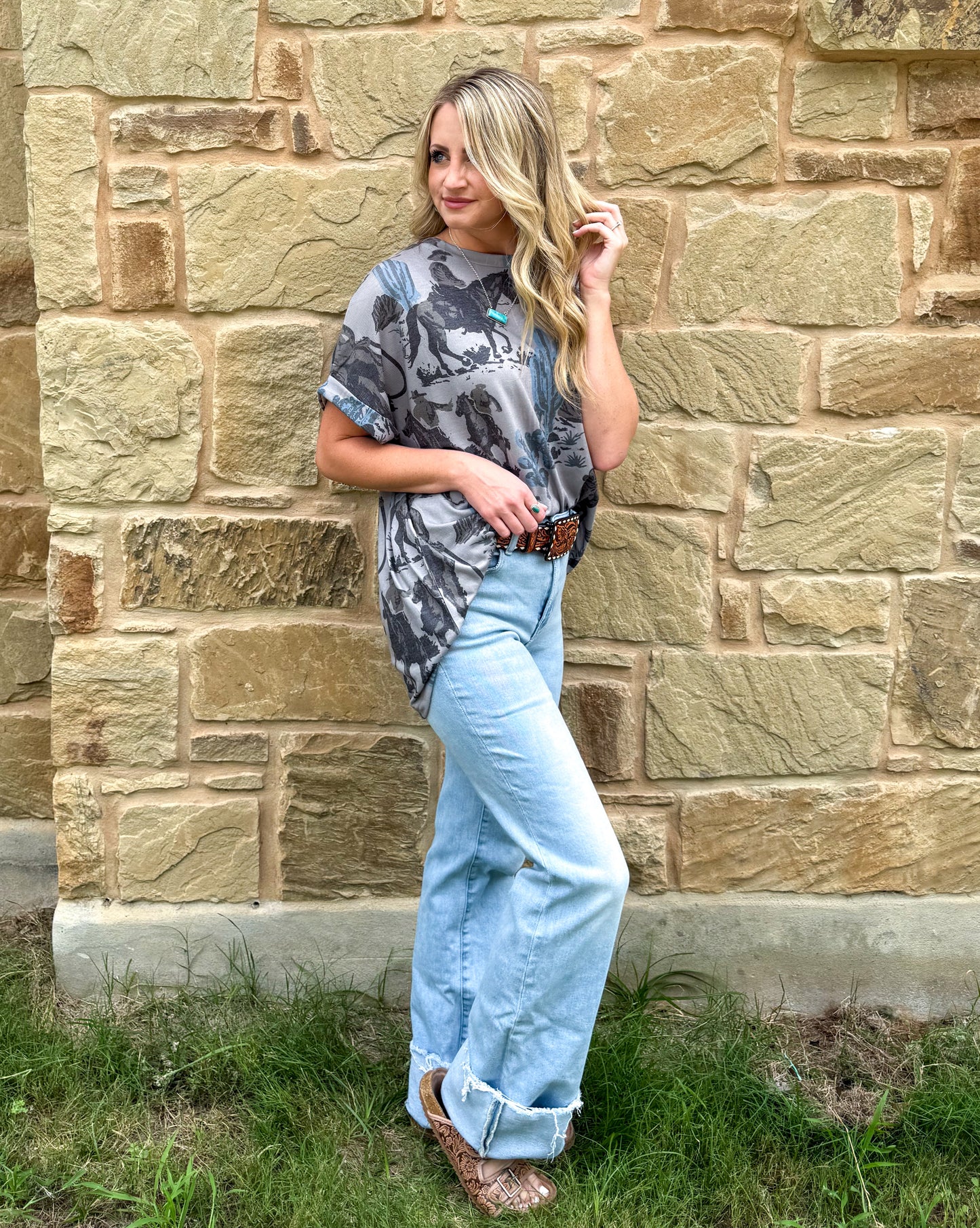Dusty Cowboy Top