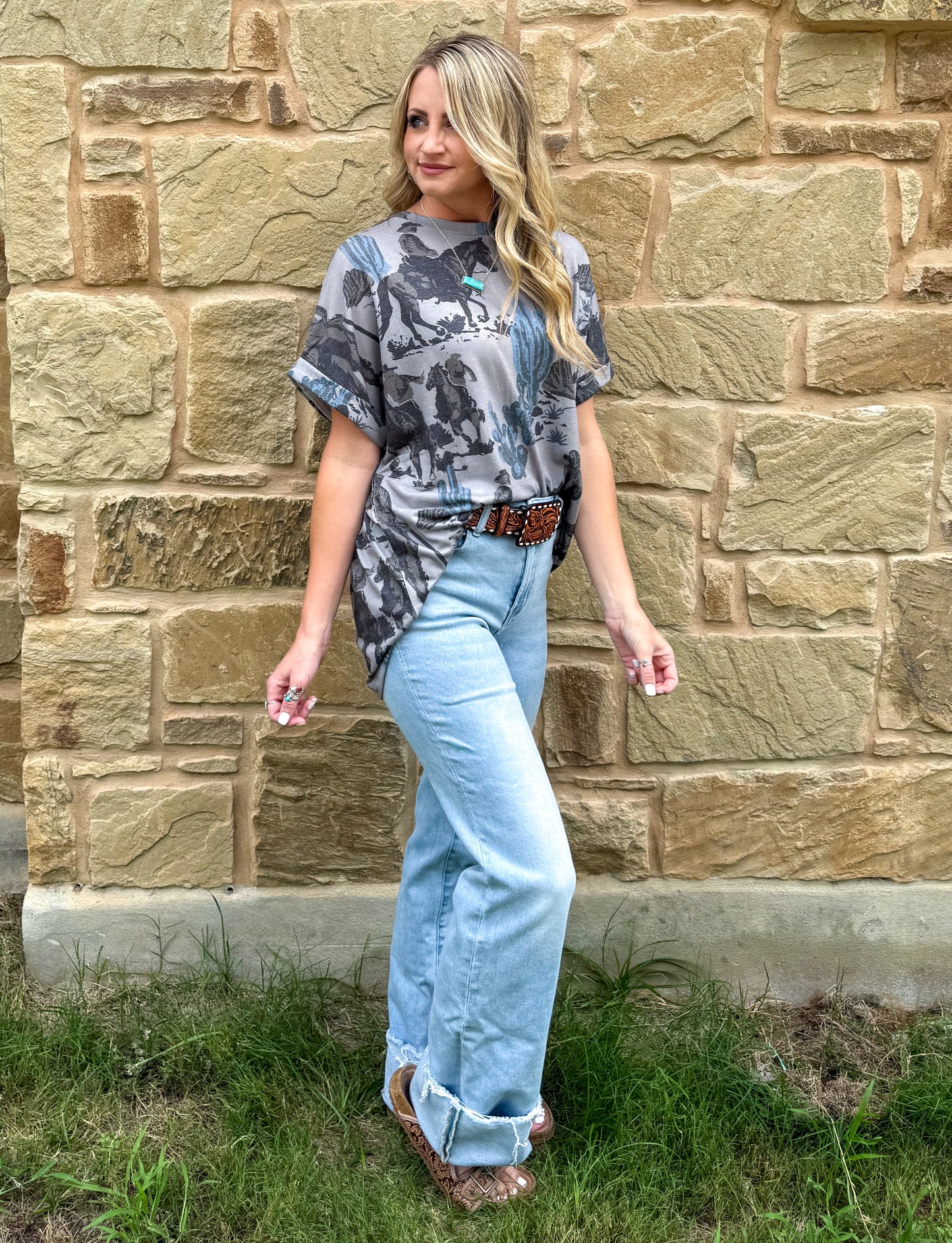 Dusty Cowboy Top